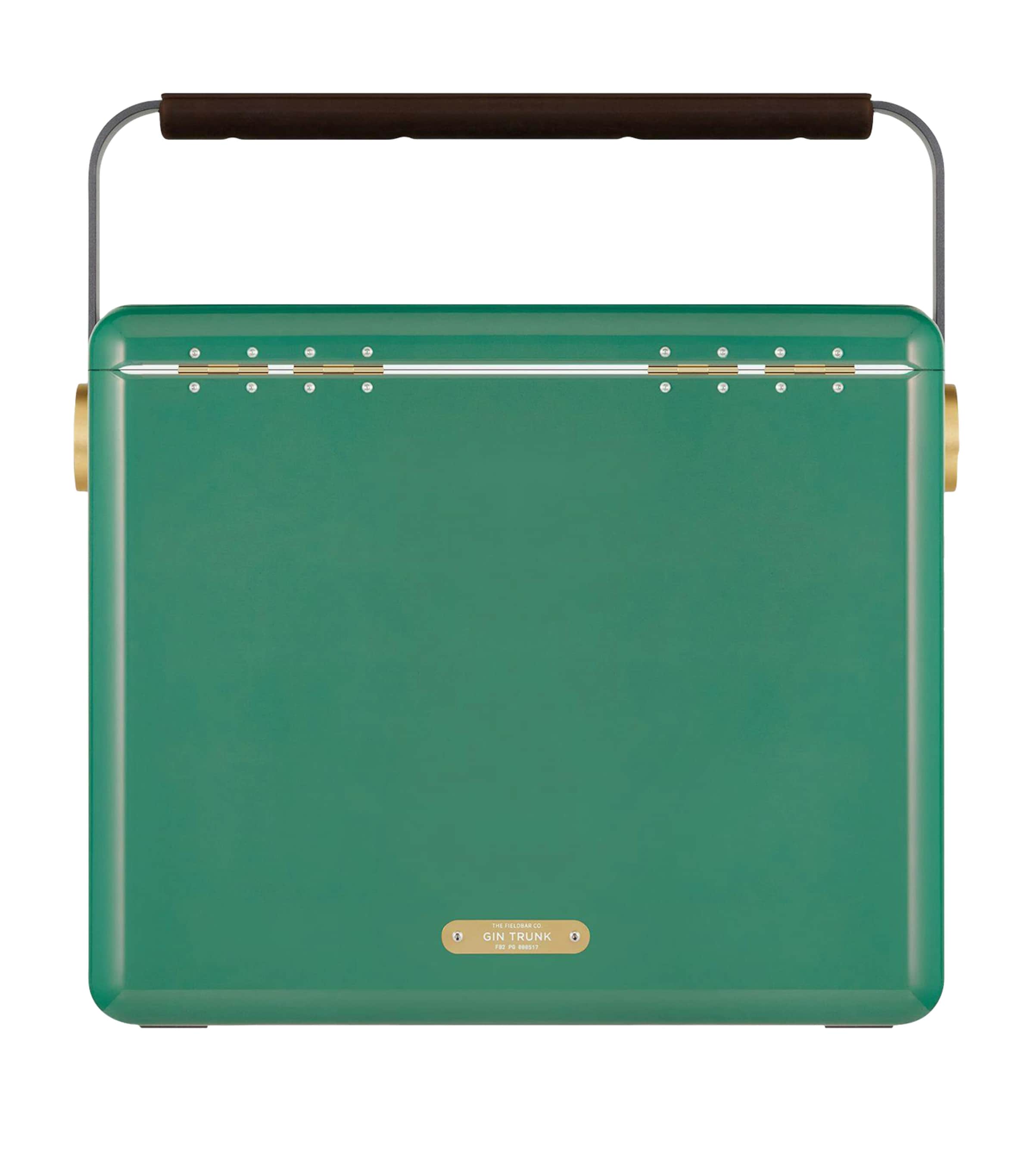 Fieldbar Gin Trunk Cooler Box Parisian Green Image 5