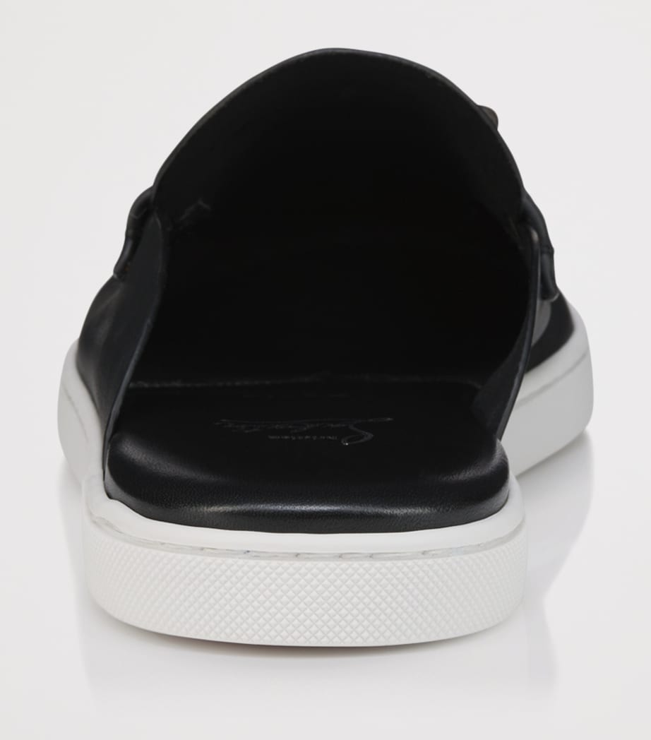 Christian Louboutin Chanme Calf Leather Boat Shoes Image 4