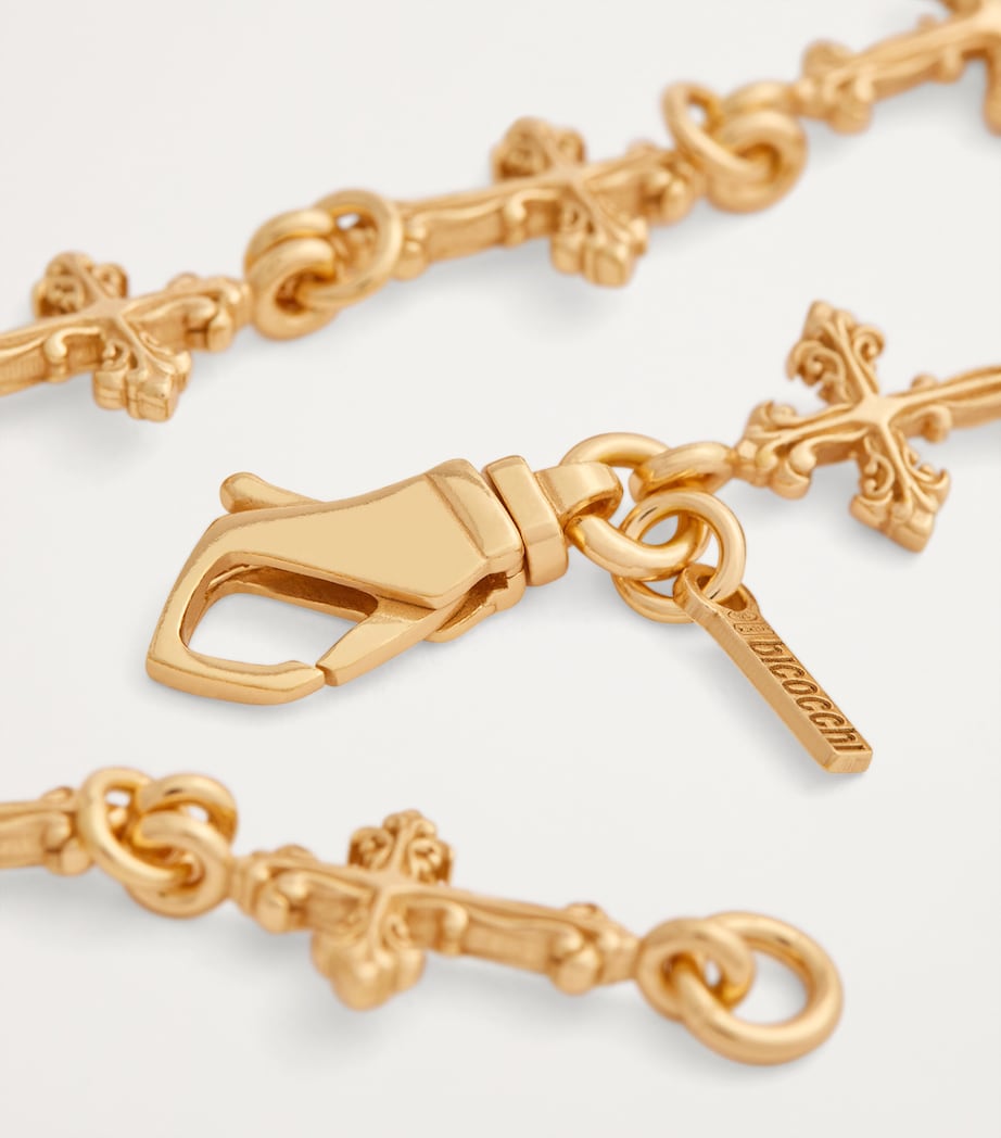 Gold-Plated Avelli Cross Bracelet GOLD Image 6