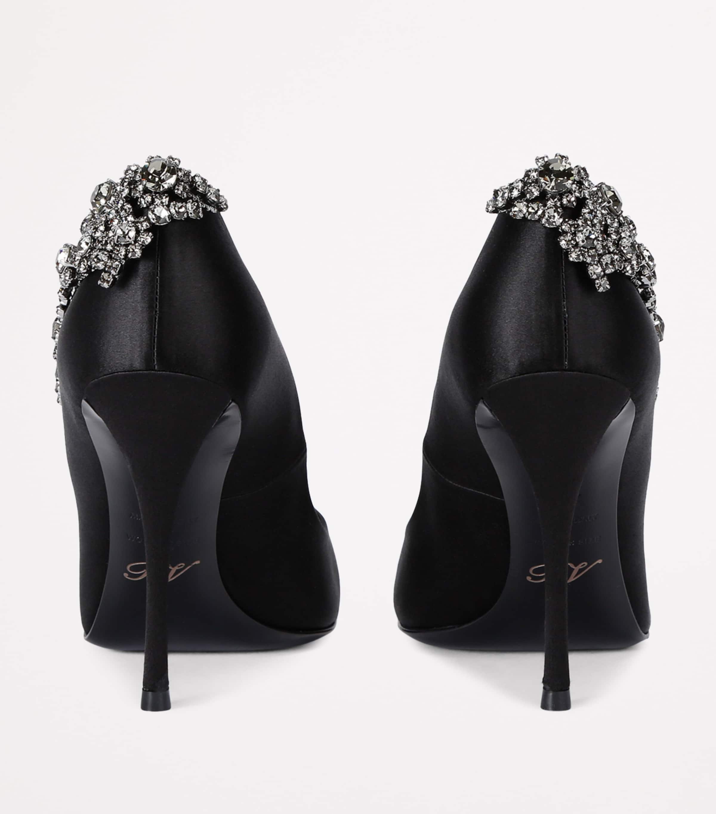 Roger Vivier Embellished Efflorescence Pumps 100 Black Image 2