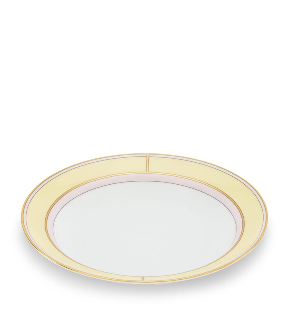 Porcelain Colonna Diva Giallo Soup Plate (24cm) G00134901 Image 4