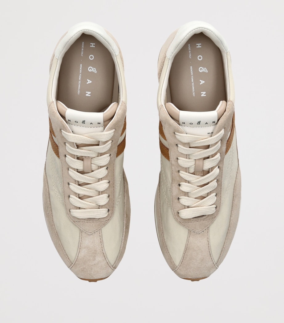 Suede H669 Allacciato Sneakers BEIGE COMB Image 4