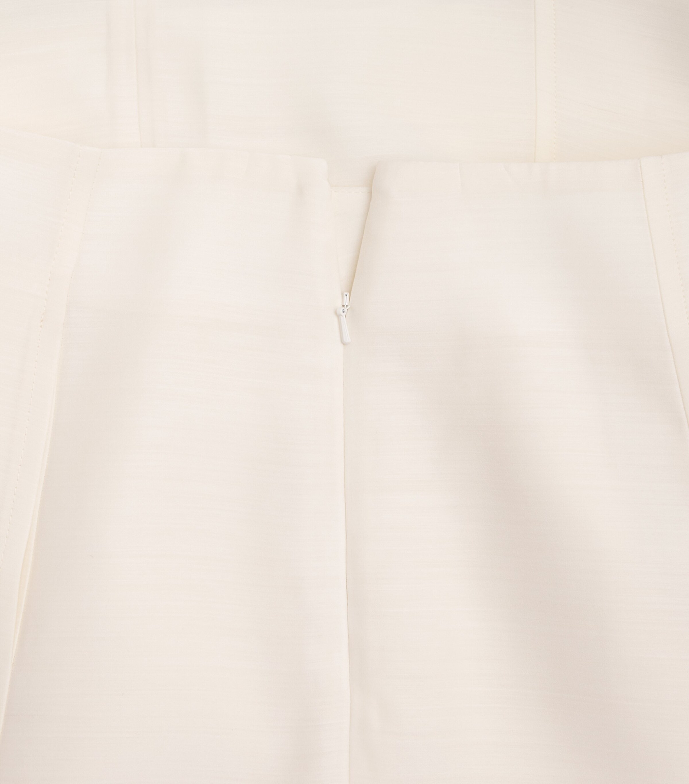 BITE Studios Womens Sharp A-Line Midi Skirt Off White Image 6