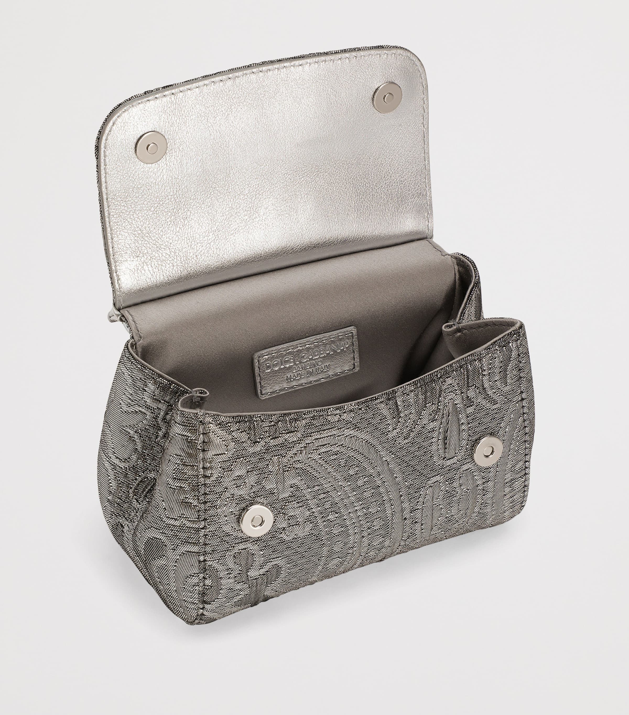 Embellished Top-Handle Bag 8D708SILVE Image 5