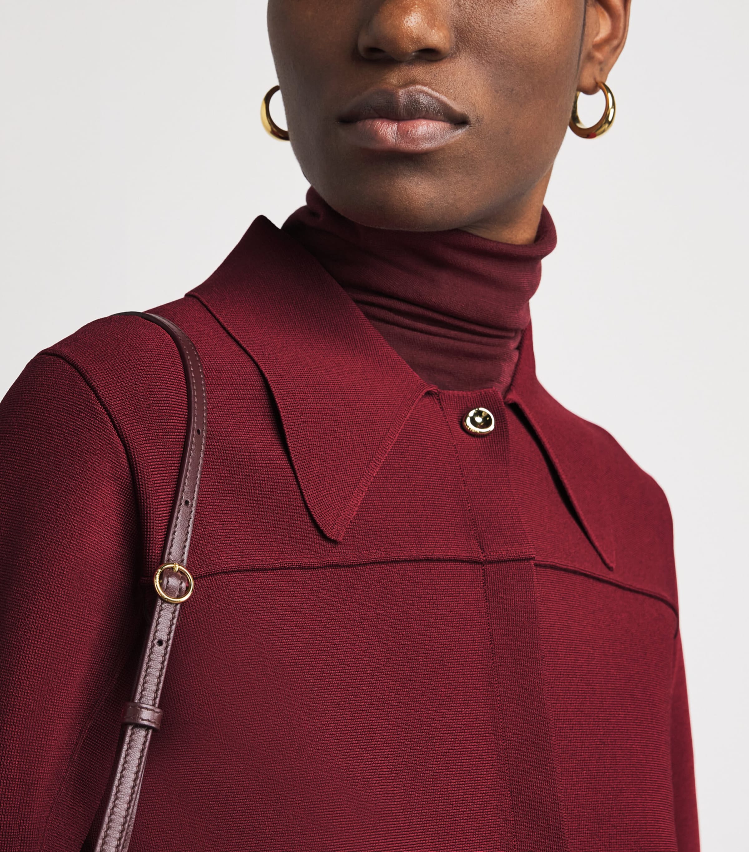 Milano-Knit Gare Compact Jacket CHERRY Image 6