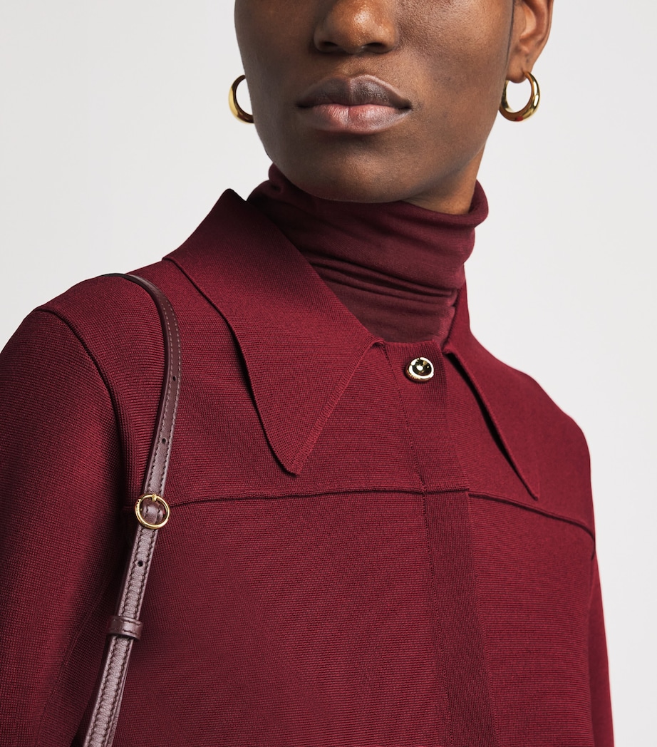 Milano-Knit Gare Compact Jacket CHERRY Image 6