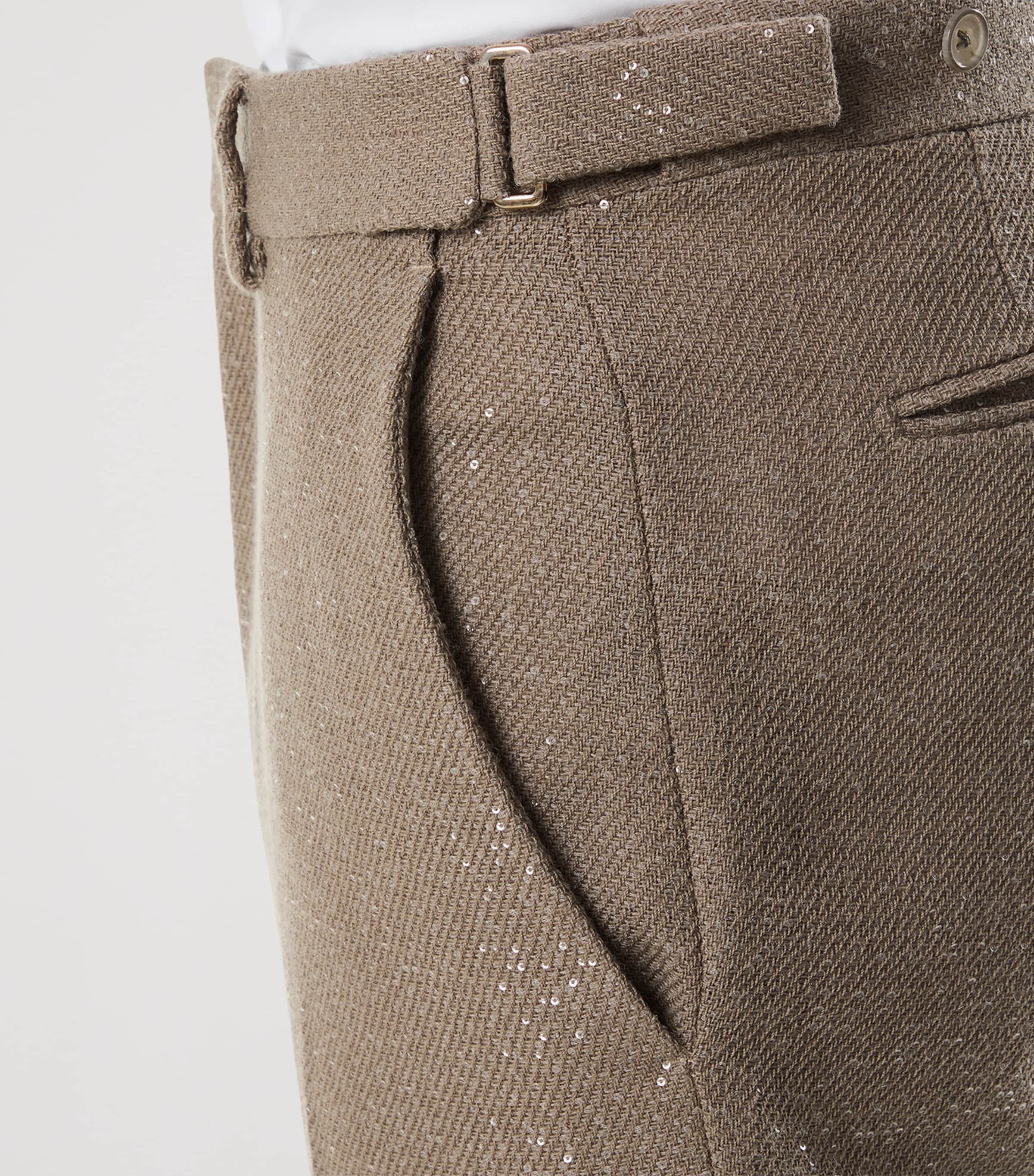Virgin Wool-Blend Dyllan Trousers JBQ Image 2