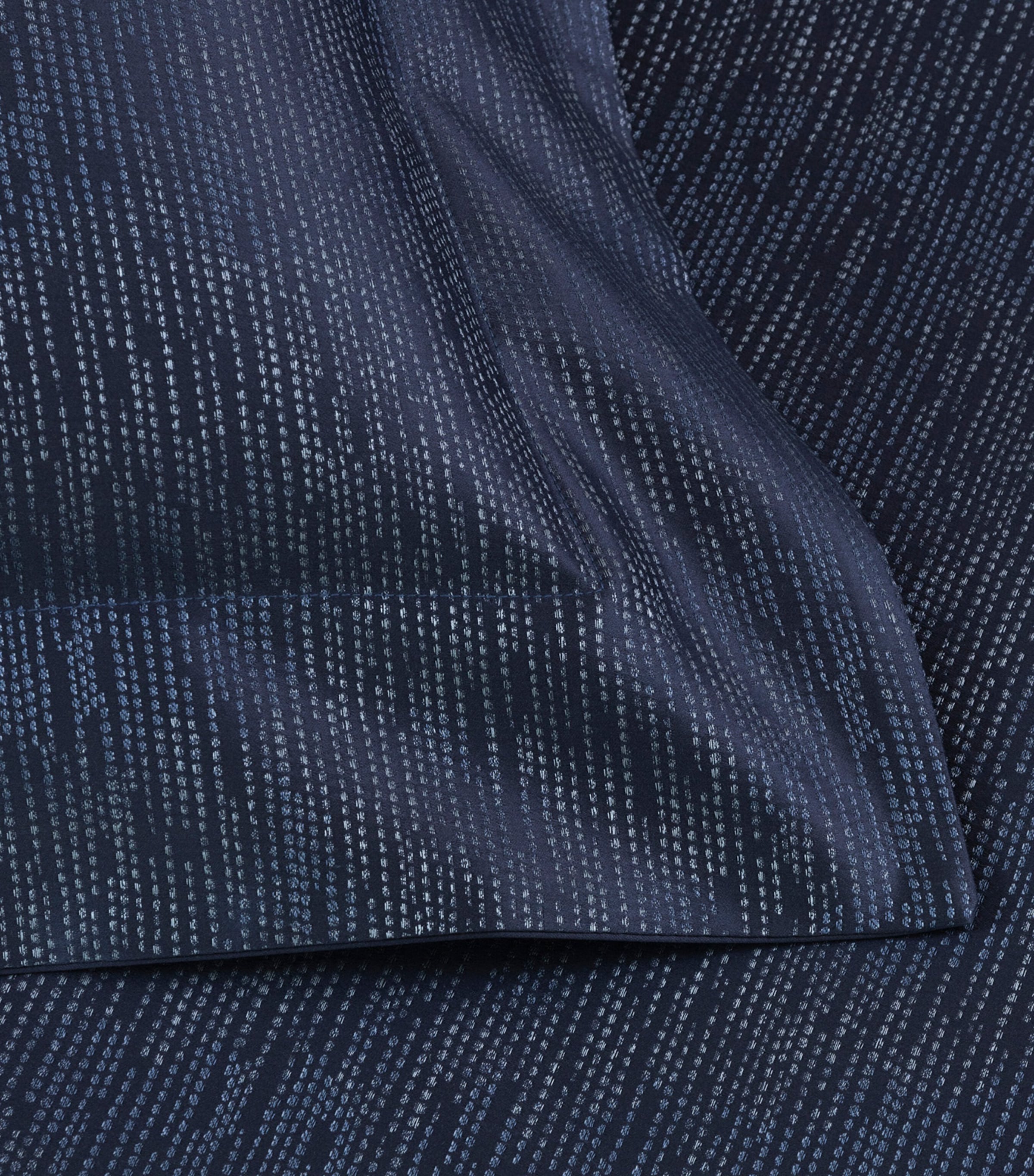 Rays Oxford Sham Pillowcase (51cm x 71cm) 8E23 - STEEL BLUE/GR Image 6