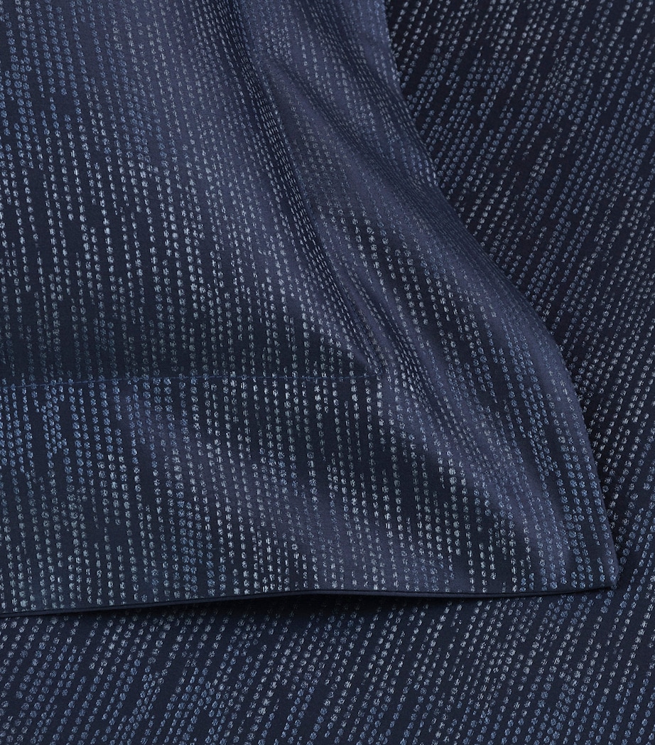 Rays Oxford Sham Pillowcase (51cm x 71cm) 8E23 - STEEL BLUE/GR Image 6