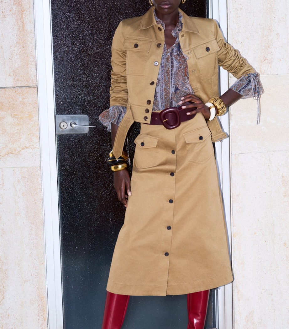 Silk Paisley Blouse 8490 Image 3