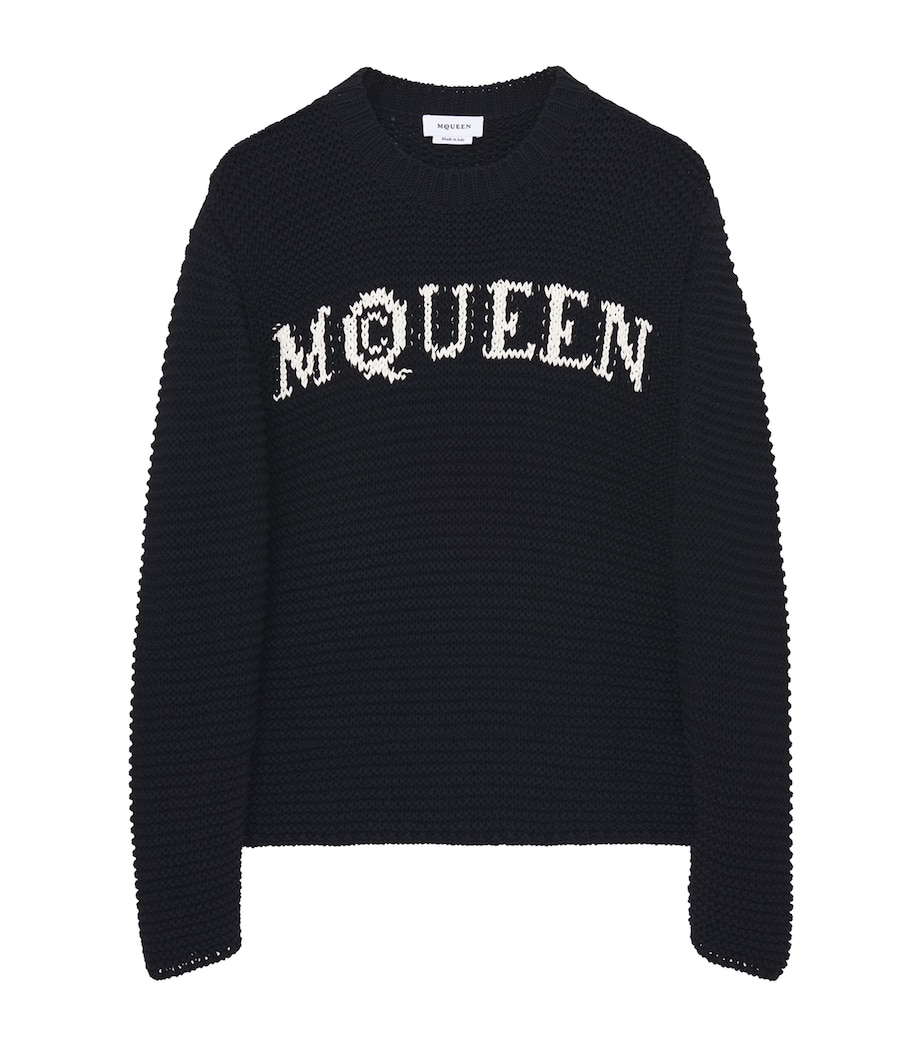 Cotton Logo Sweater 1080 Image 1