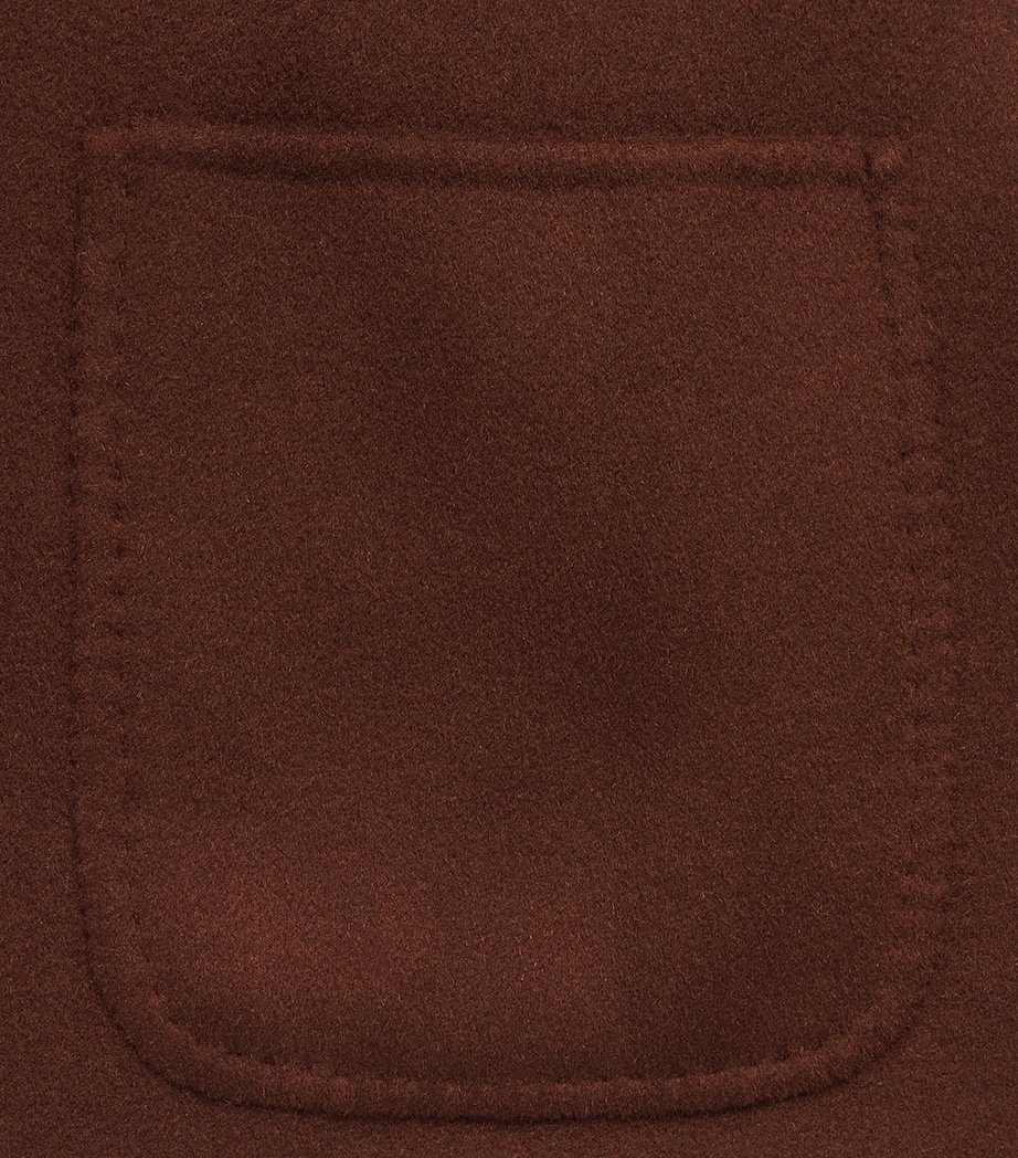 Wolk Morais Womens Cashmere Paletot Jacket and Coat Set Chestnut Image 6