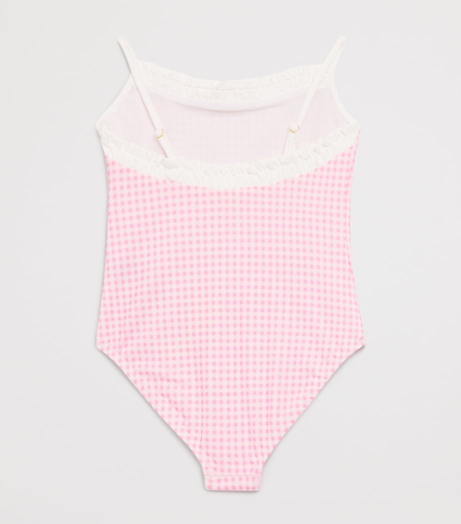 Gingham Elara Swimsuit (3-16 Years) PINK GINGHAM Image 2