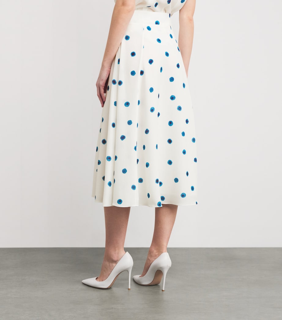 Organic Cotton-Blend Cross Midi Skirt DOL Image 4