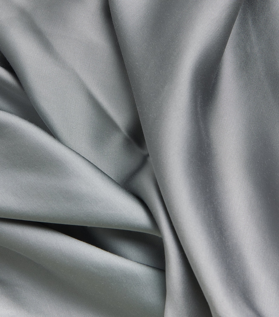 Satin Asymmetric Seb Midi Dress 06 WASHED INDIGO Image 5