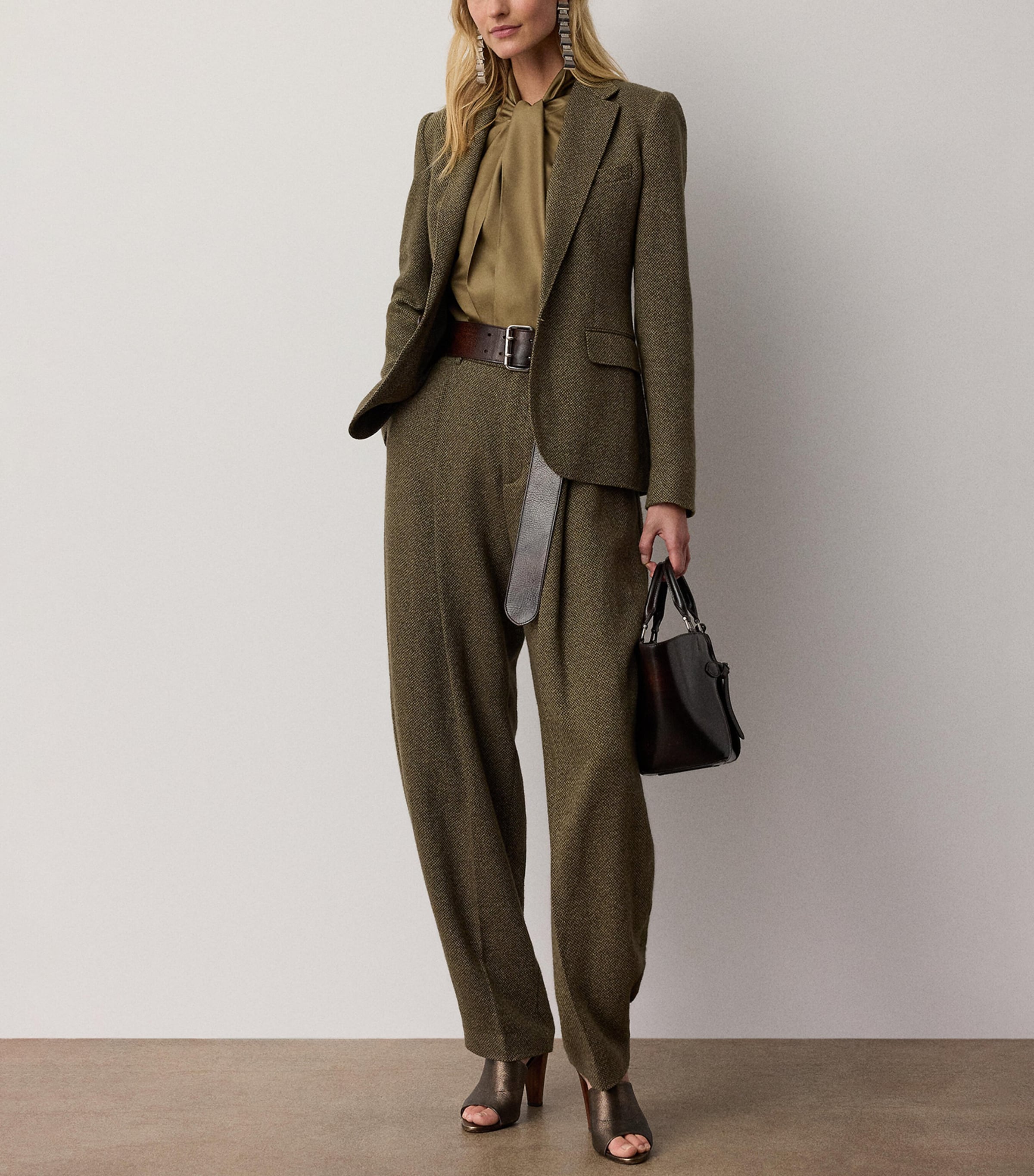 Ralph Lauren Collection Linen-Cashmere Harlo Trousers — foto 2