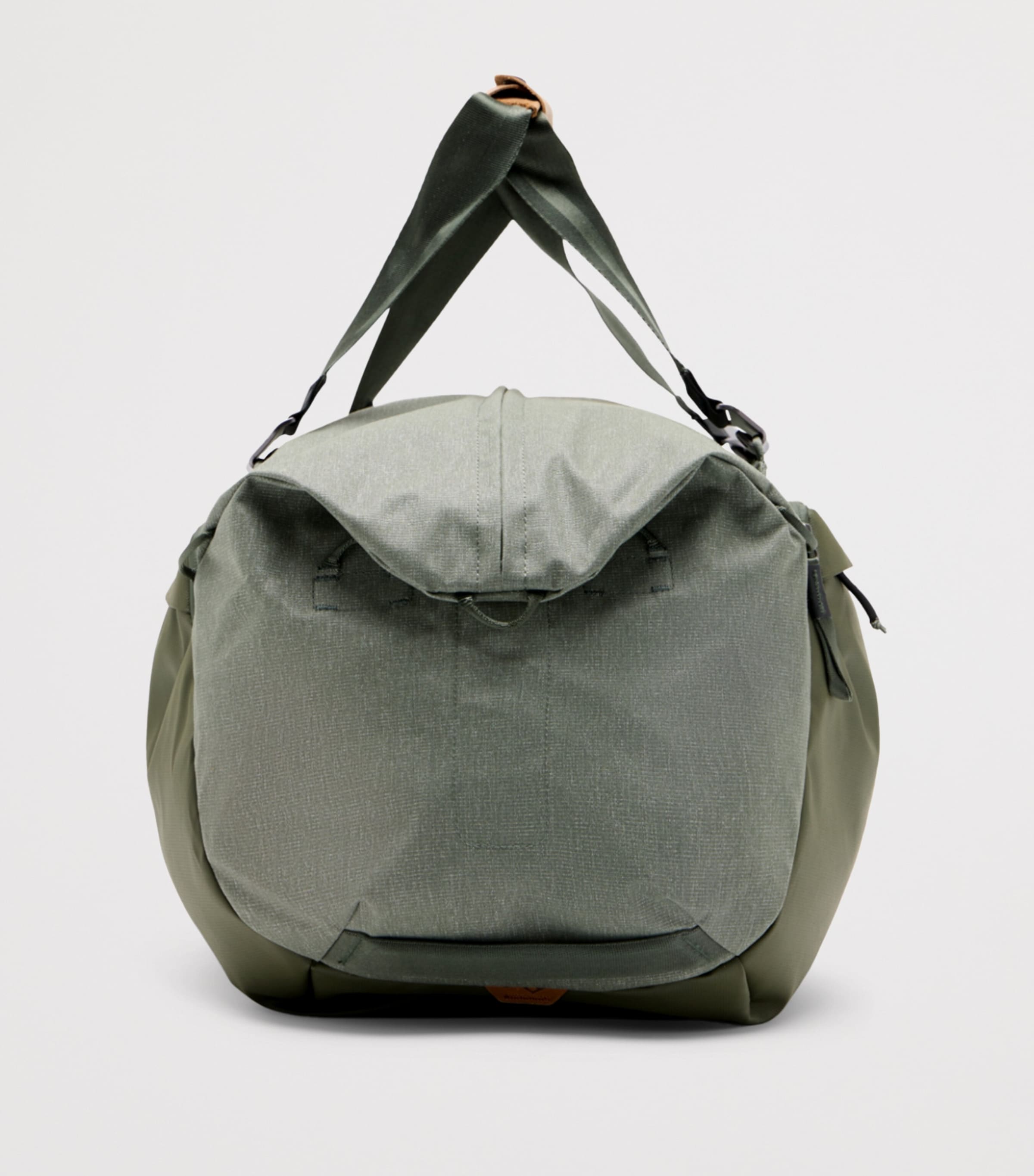 Canvas Travel Holdall SAGE Image 3