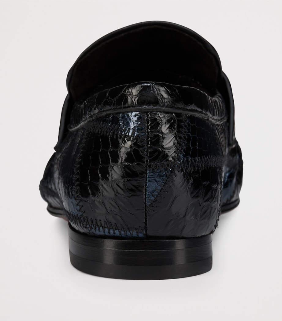 Mocallista Patchwork Leather Loafers B886 Image 5