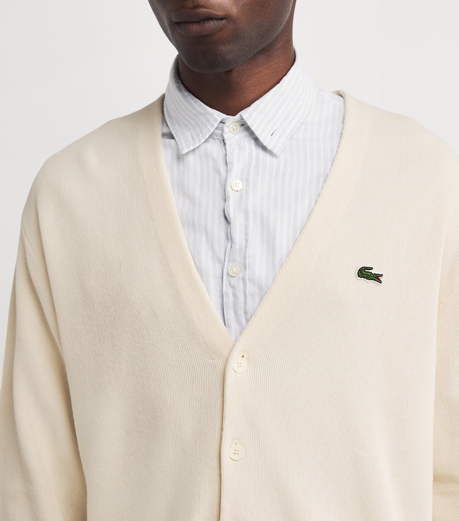 Cotton Heritage Cardigan CREAM Image 6