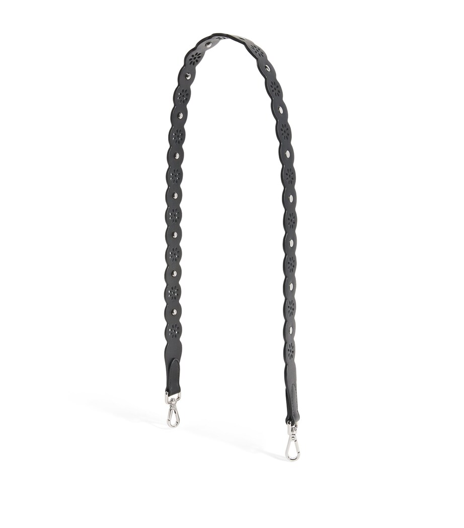 Maje Leather Studded Belt Black Image 1