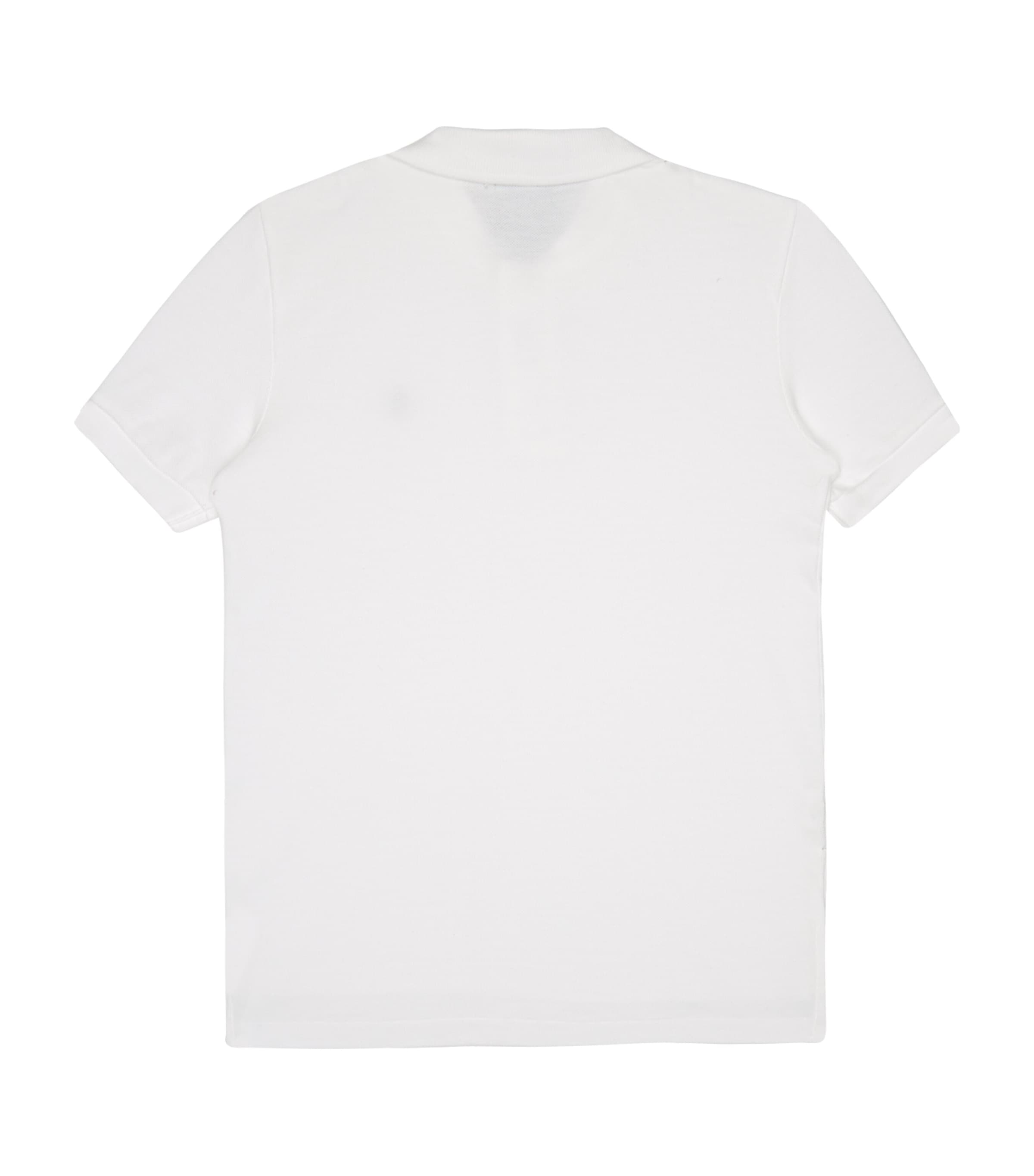 Custom Fit Polo Shirt (3-4 Years) WHITE Image 2