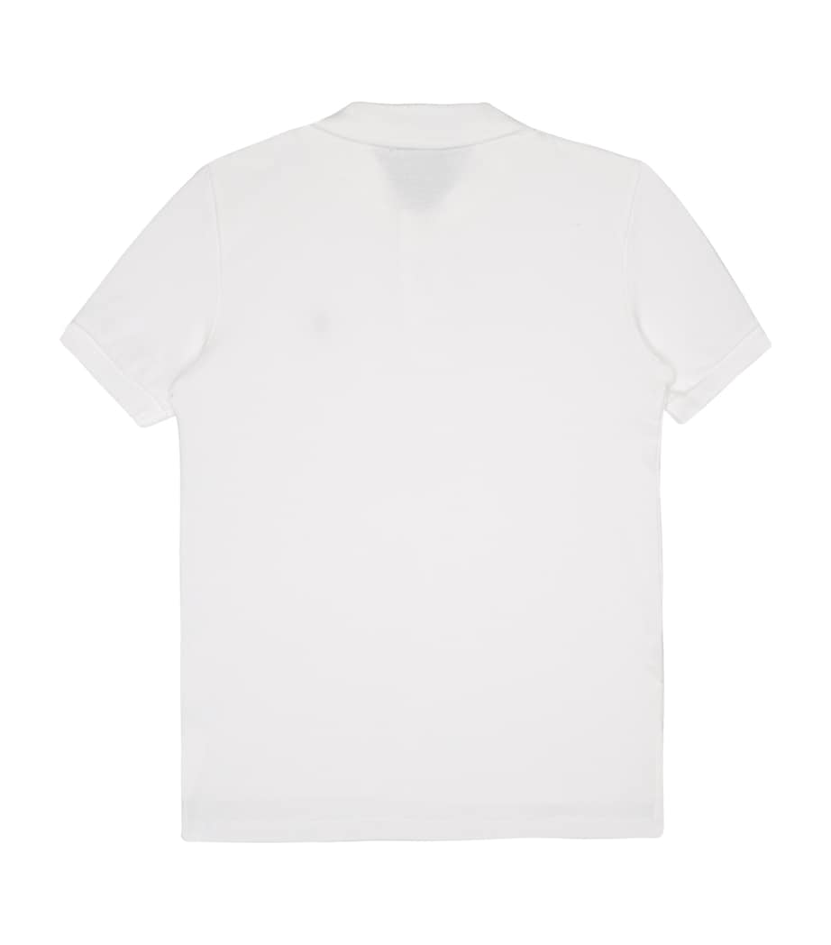 Custom Fit Polo Shirt (3-4 Years) WHITE Image 2