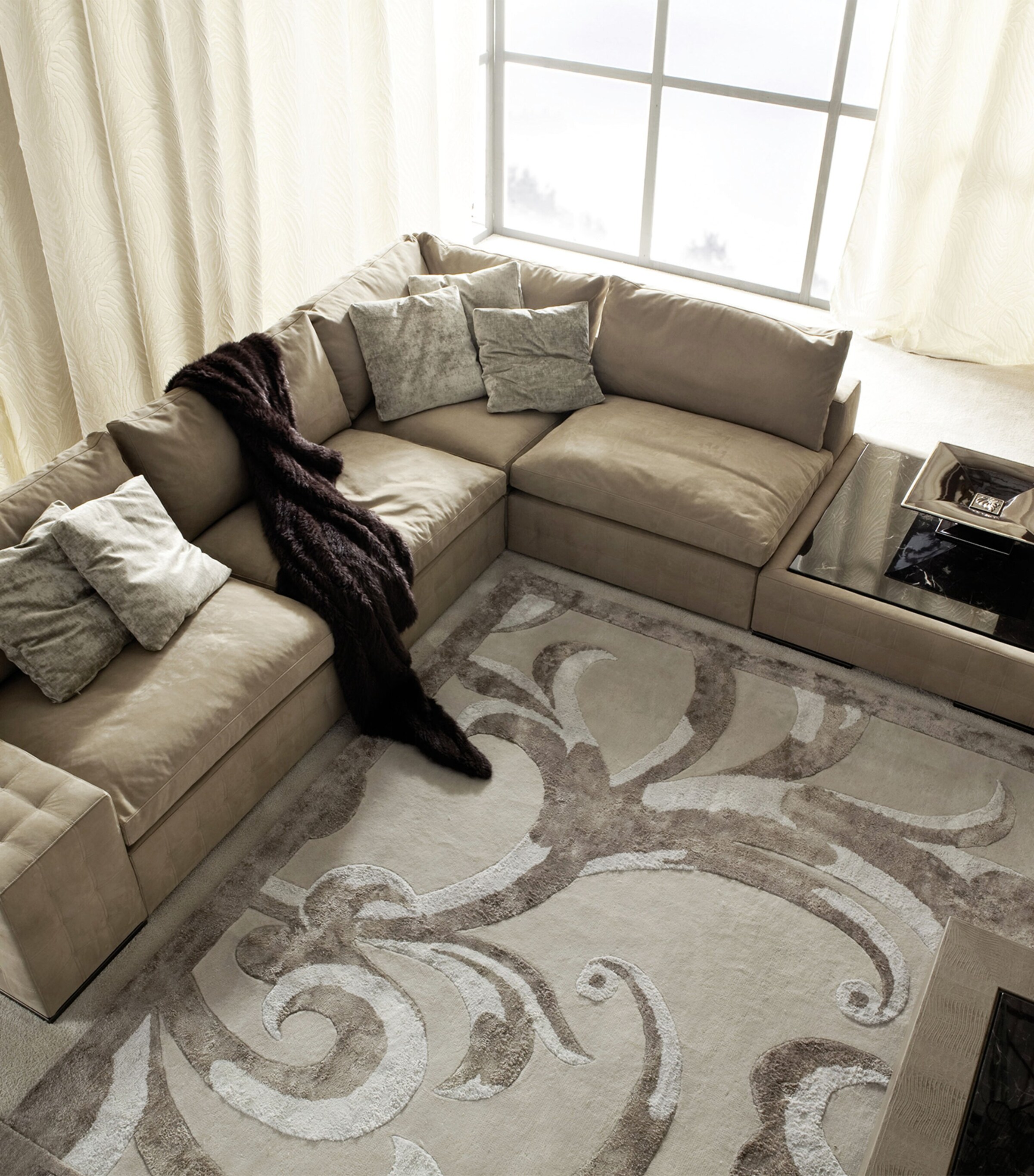 Lifetime Sayonara Corner Sofa BROWN Image 5