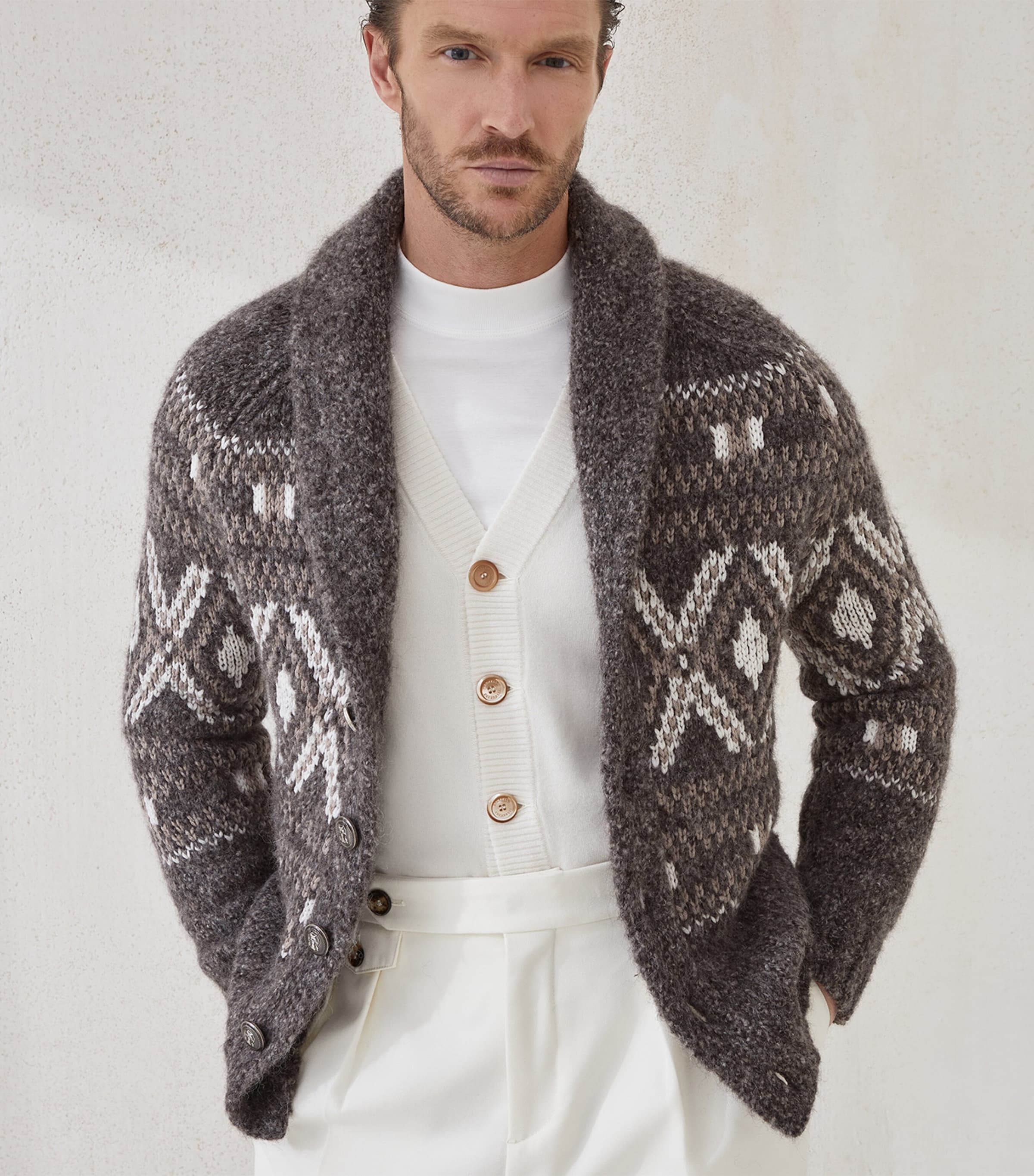 Cashmere Cardigan CO312 Image 5