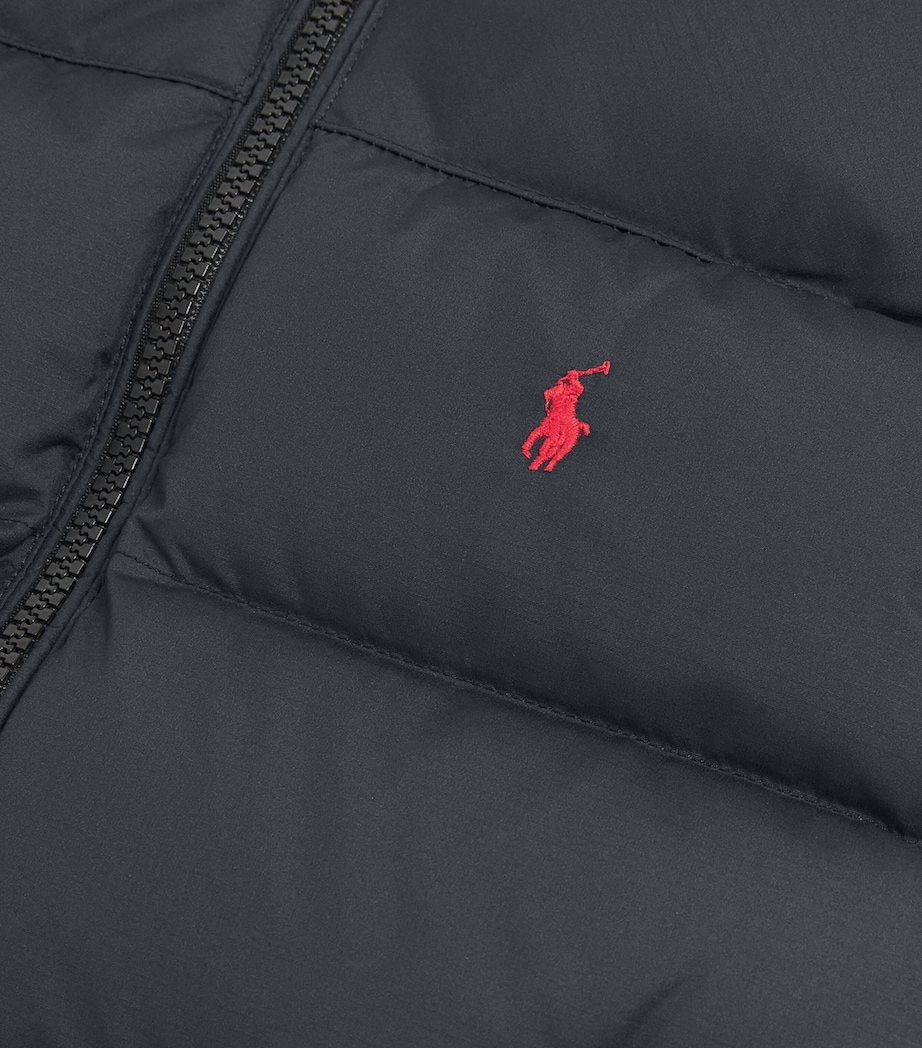 Down Puffer Gilet (2-7 Years) BLACK Image 3