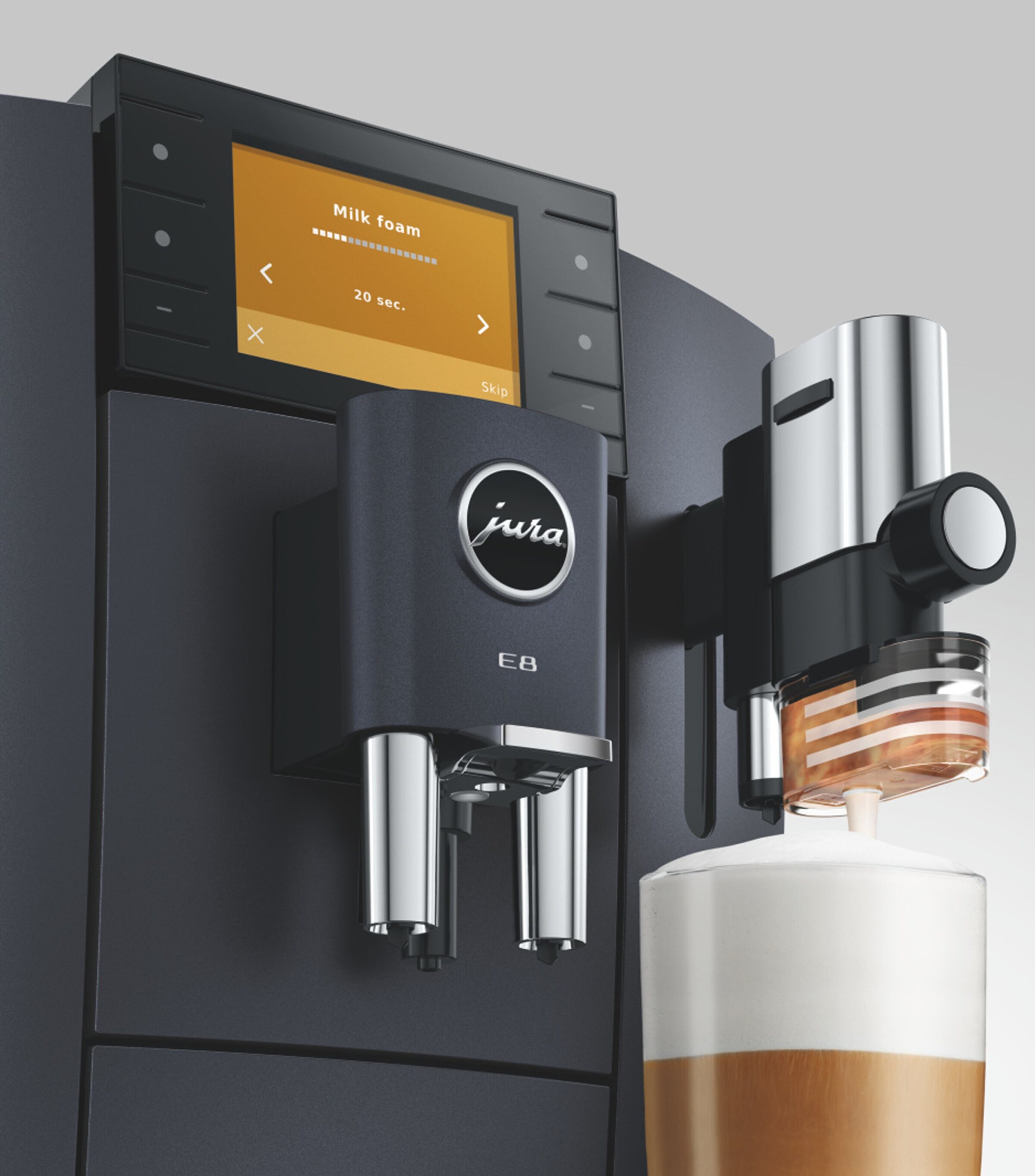 Jura E8 Coffee Machine Black Image 7