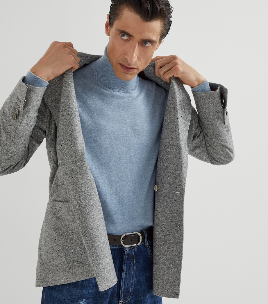 Cashmere Rollneck Sweater CFF33 Image 5