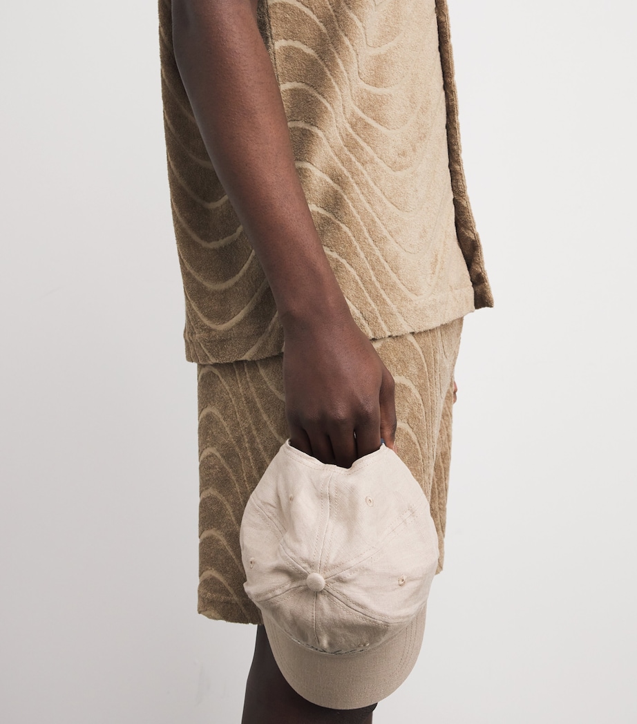 Terry Cotton Augusto Shorts 250-KHAKI Image 6