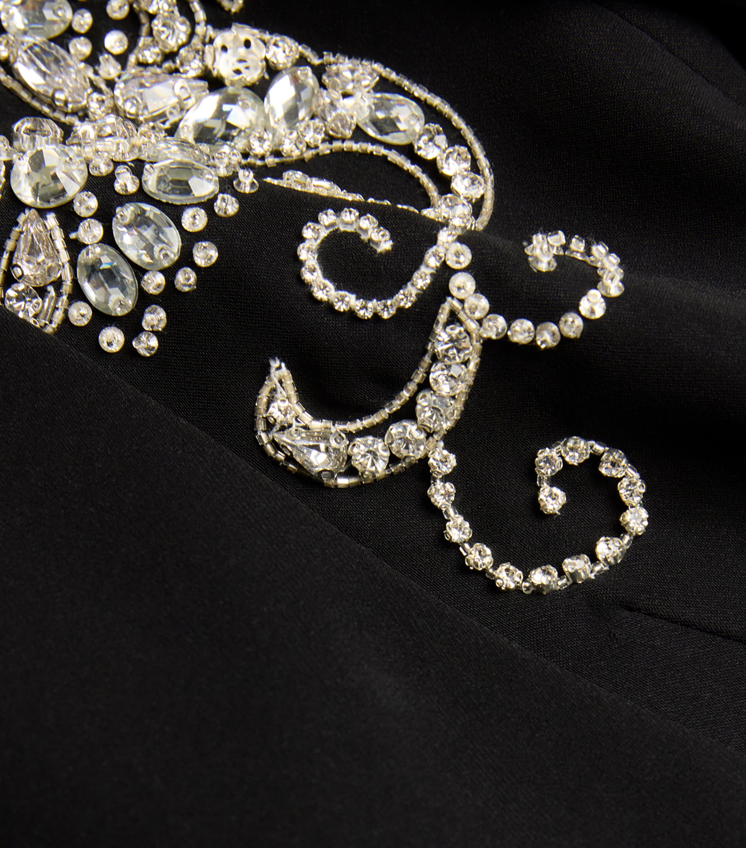 極美品 Zuhair Murad ズハイルムラド ビーズ刺繍ジャケット48黒金 Zuhair Murad Black Embellished Cady Blazer | Harrods UK