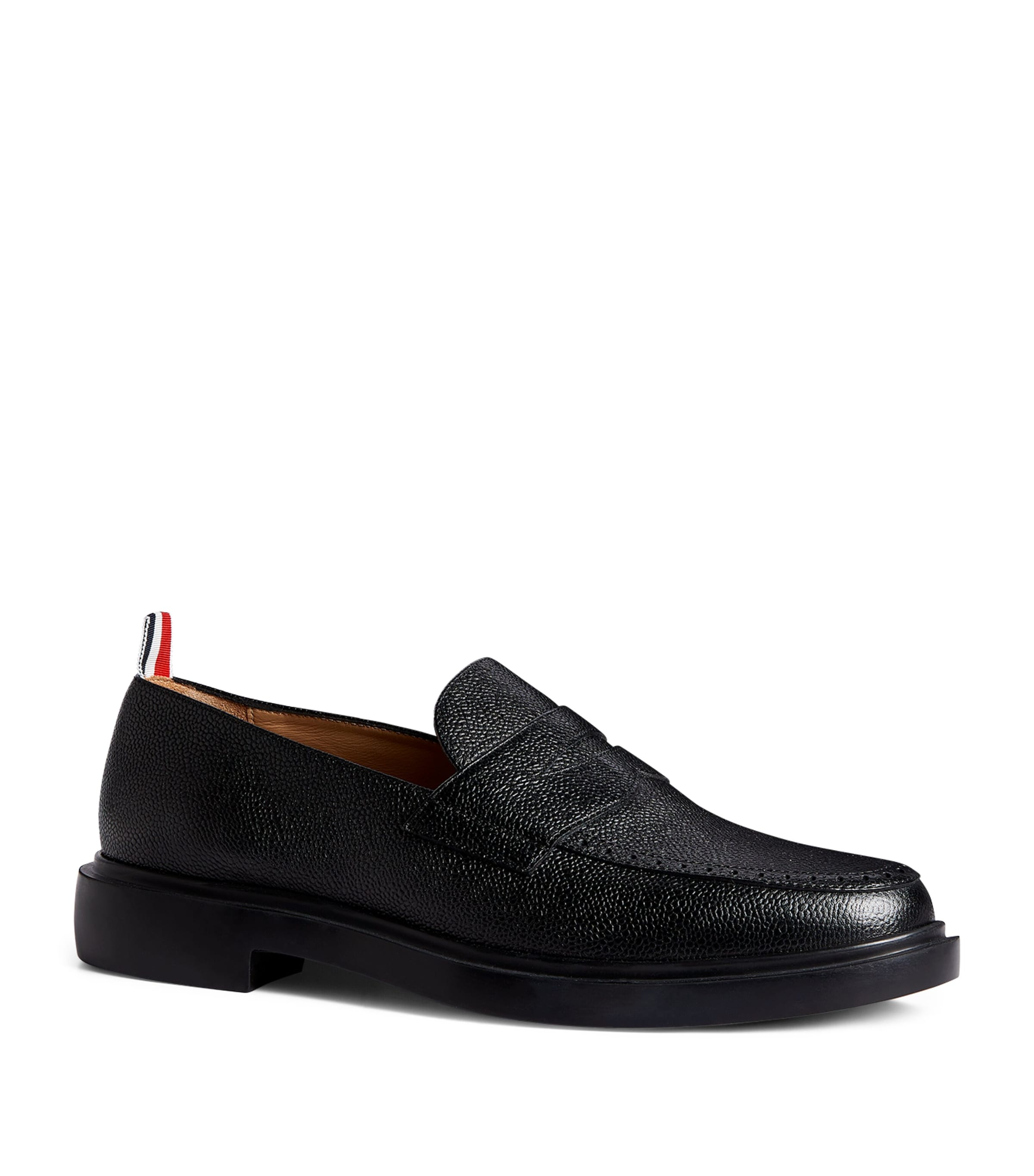 Leather Loafers BLACK Image 4