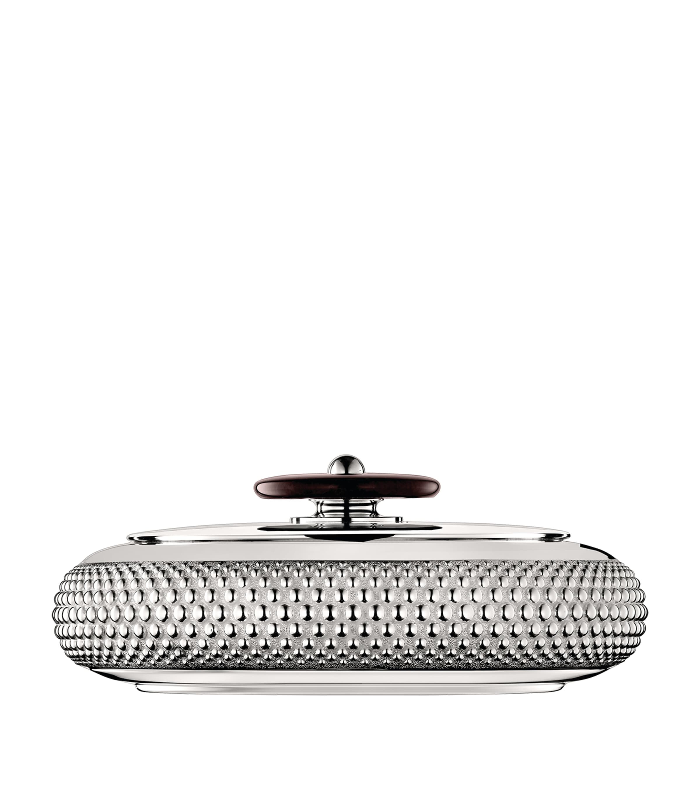 Christofle Silver-Plated Perles Box | Harrods UK