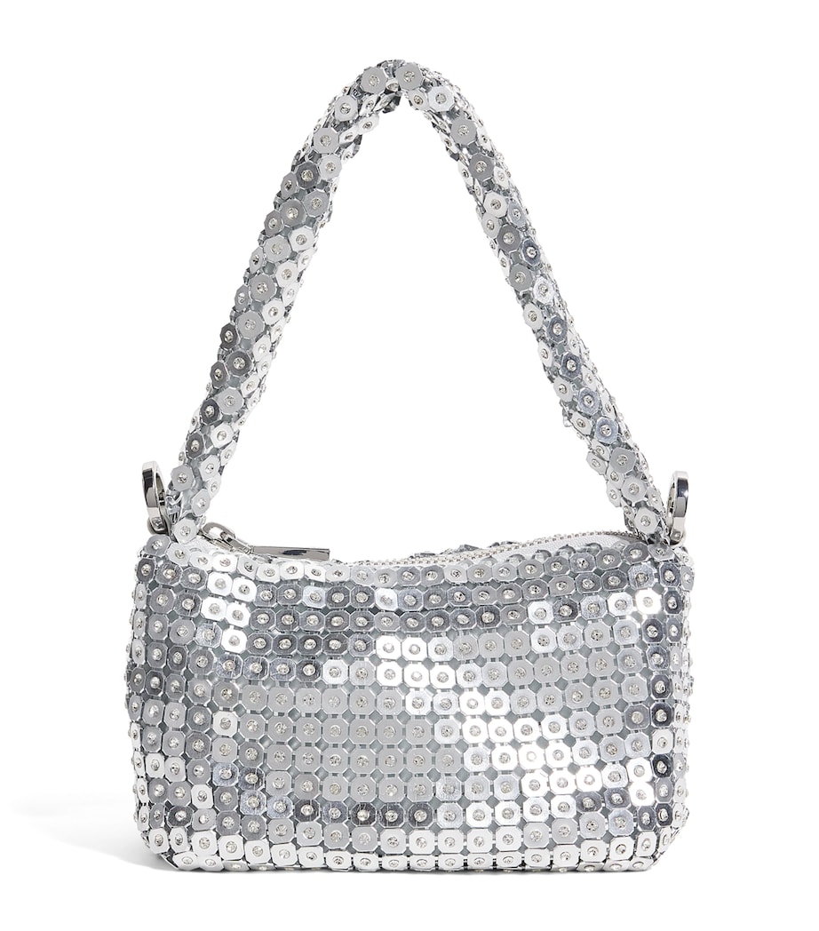 MAX&Co. Metal Mesh Shoulder Bag Ice Image 1