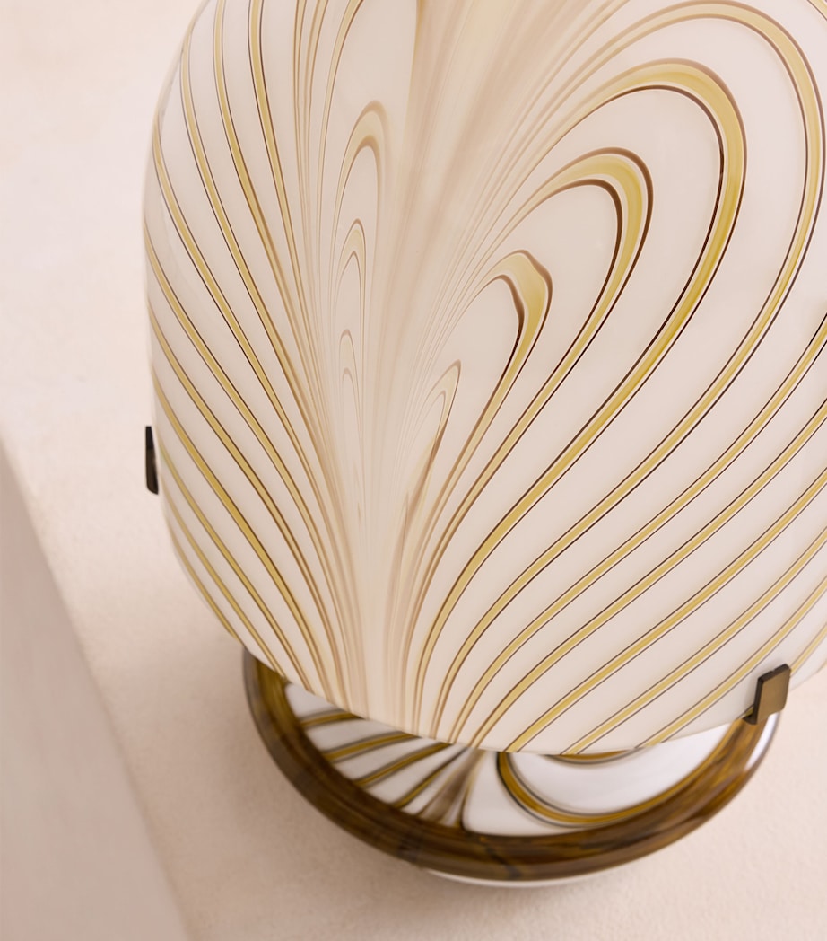 Glass Dimmable Francesco Table Lamp WHITE Image 4