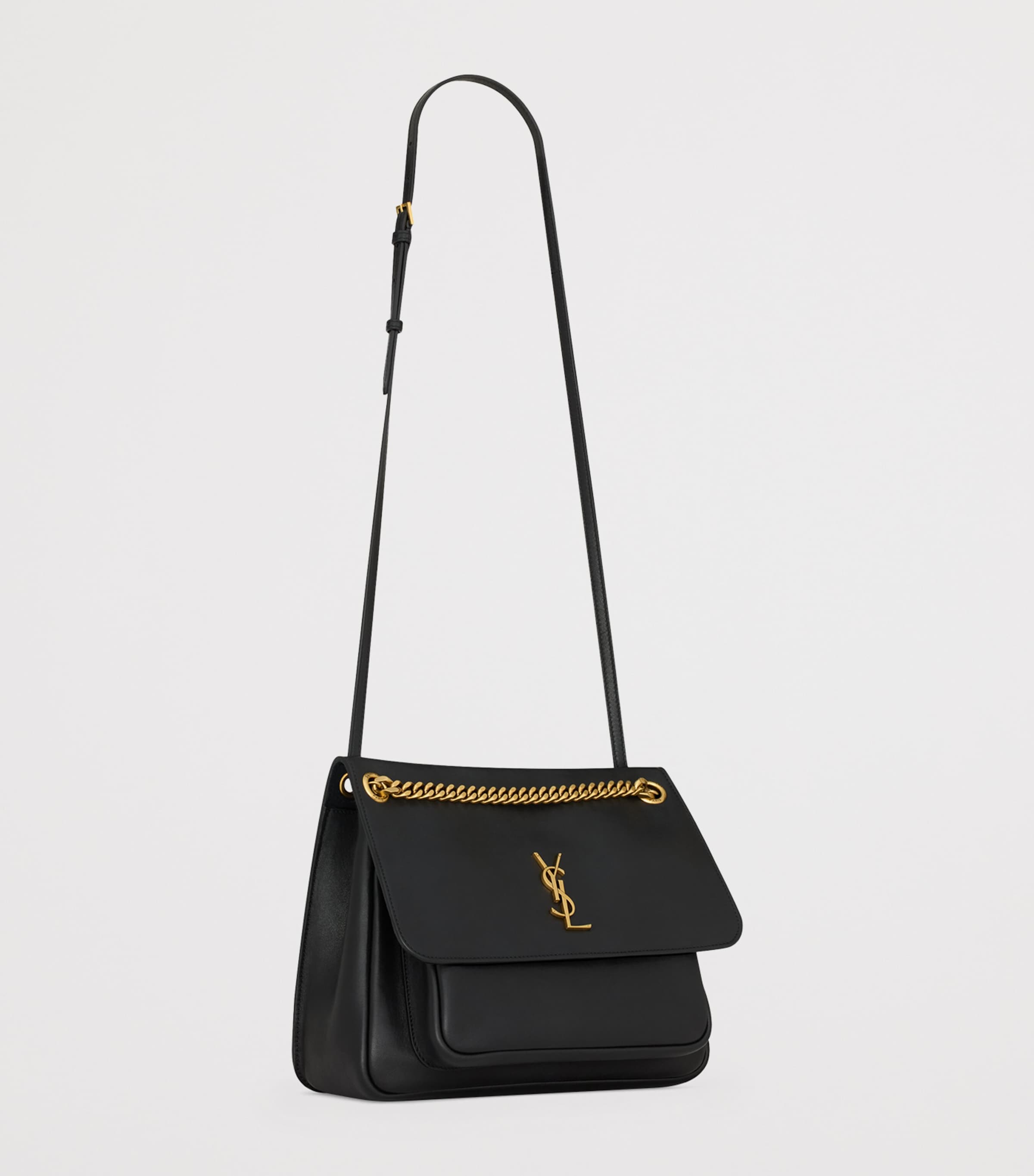 Saint Laurent Medium Leather Niki Shoulder Bag Image 3