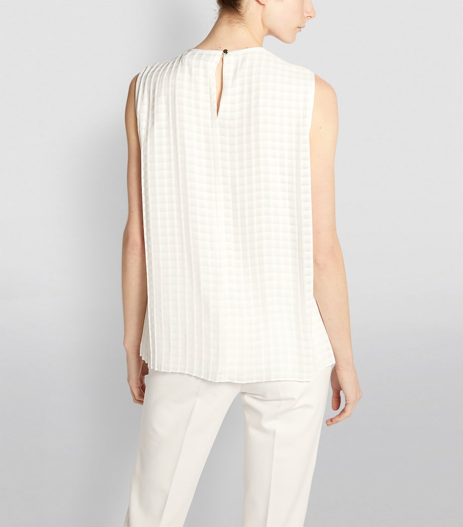 St. John Womens Geometric Top Image 5