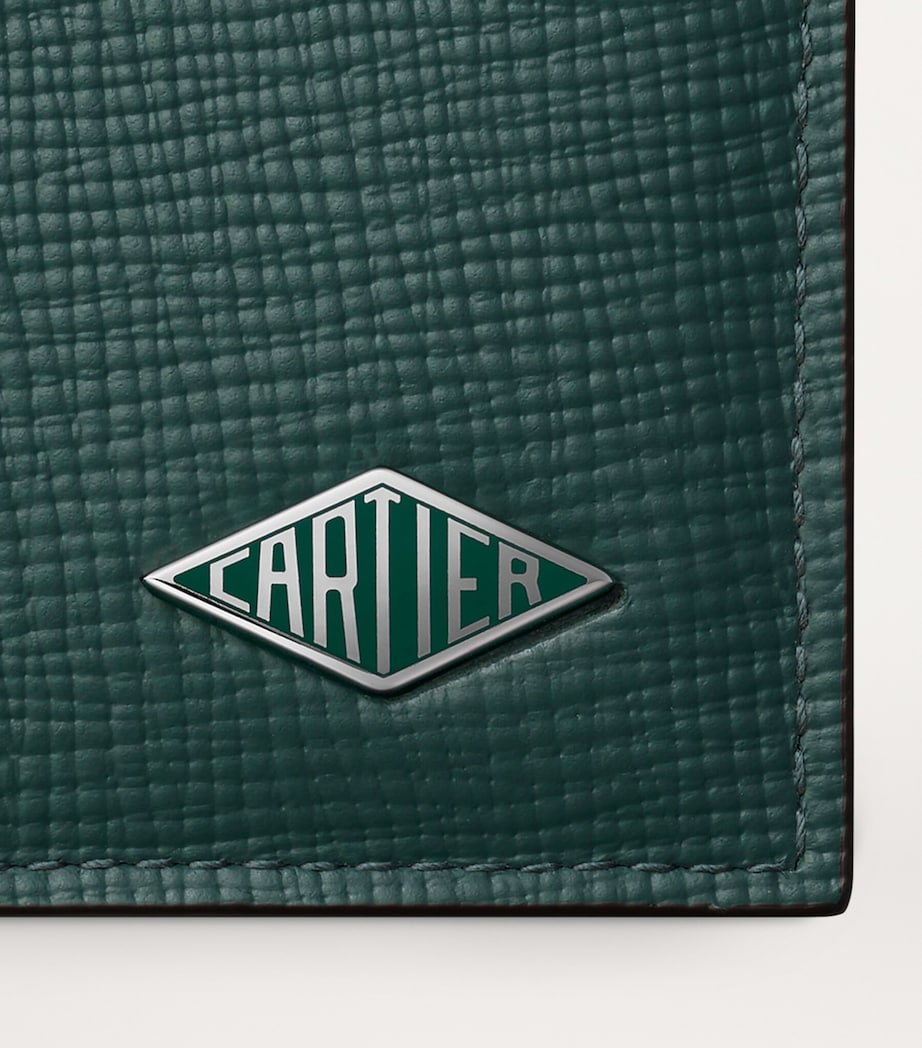 Cartier Calfskin Losange Wallet Pine Green Image 2