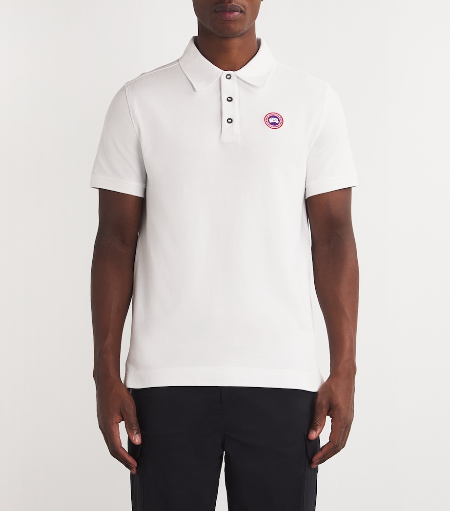 Cotton Logo Beckley Polo Shirt 9025 Image 3