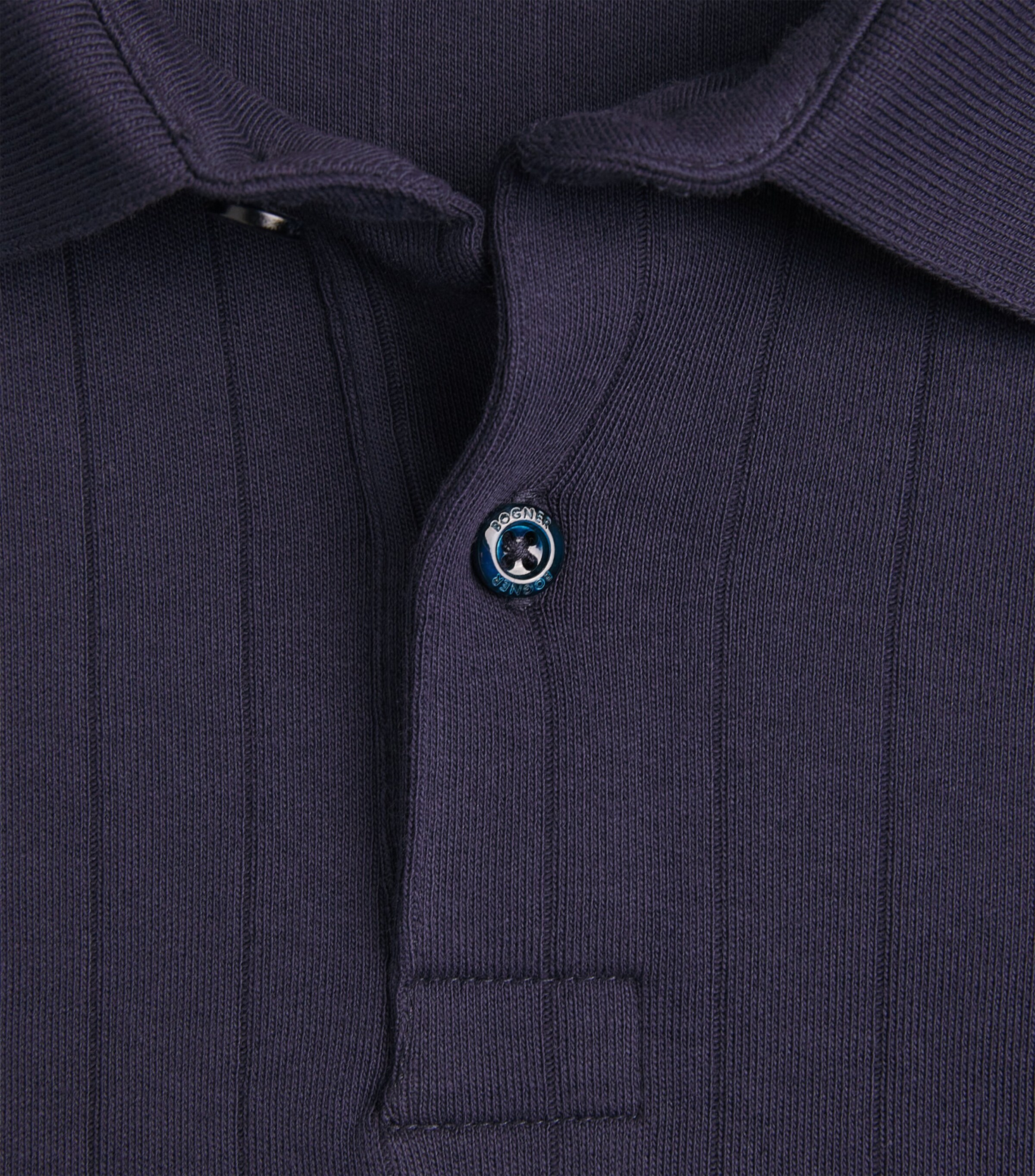 Bogner Mens Cotton Zane Polo Shirt Navy Image 6