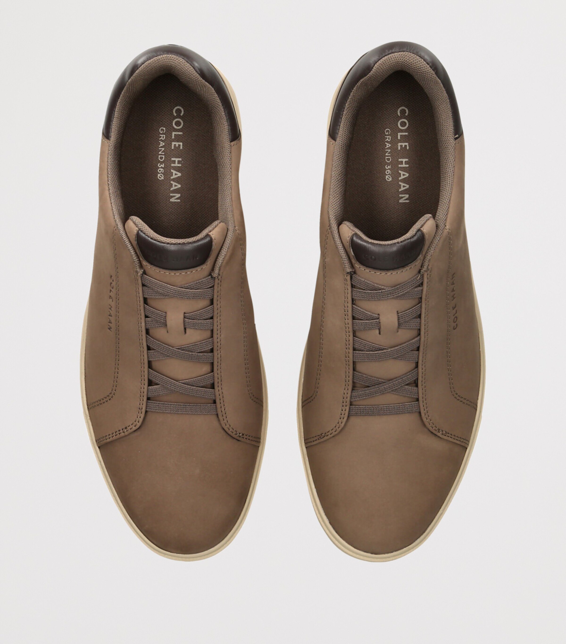 Cole Haan Leather GrandPrø Luxe Slip-On Sneakers Grey/dark Image 4
