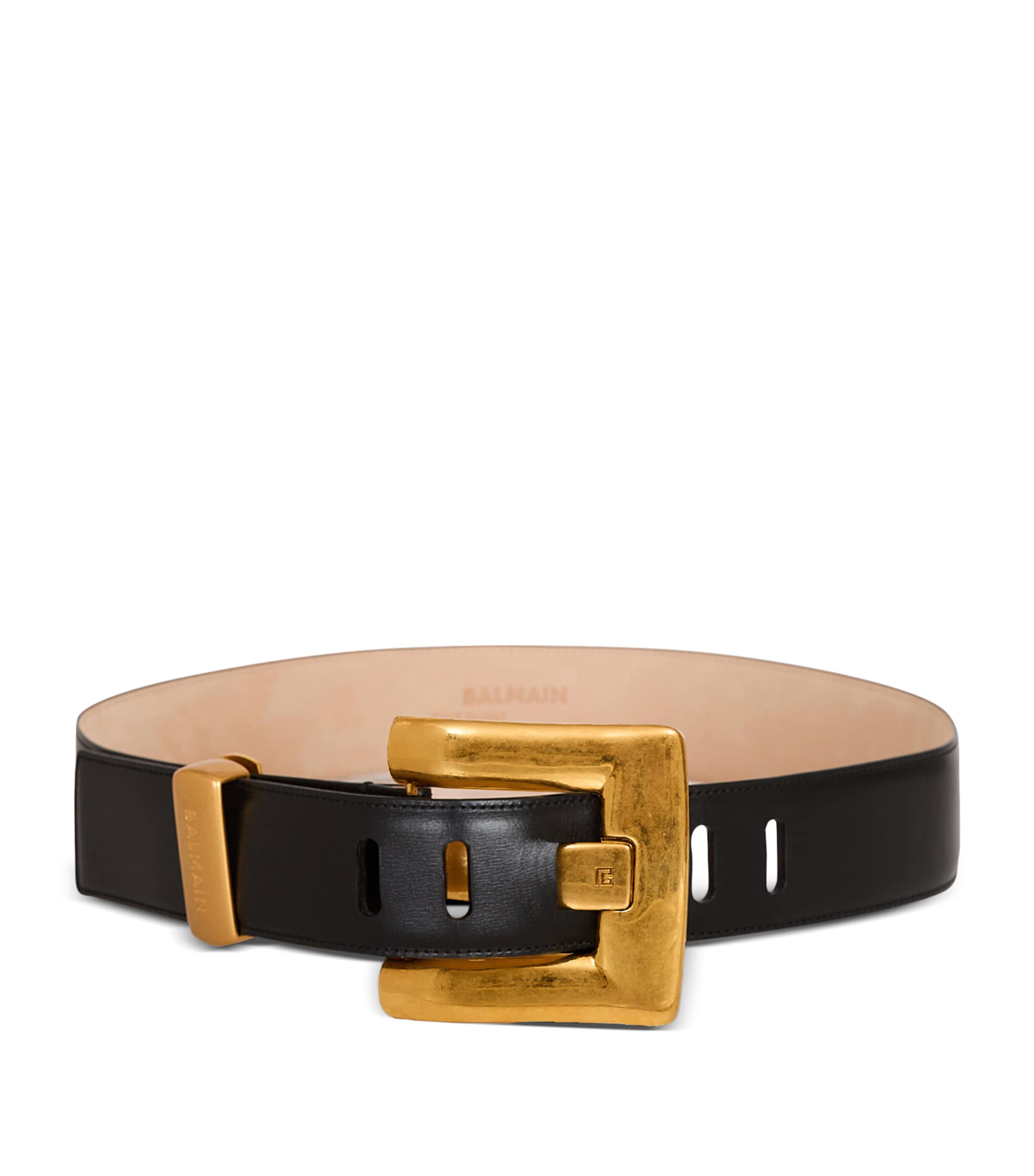 Balmain Leather Anthem Belt | Women Accessories | Belts | Designers | Balmain