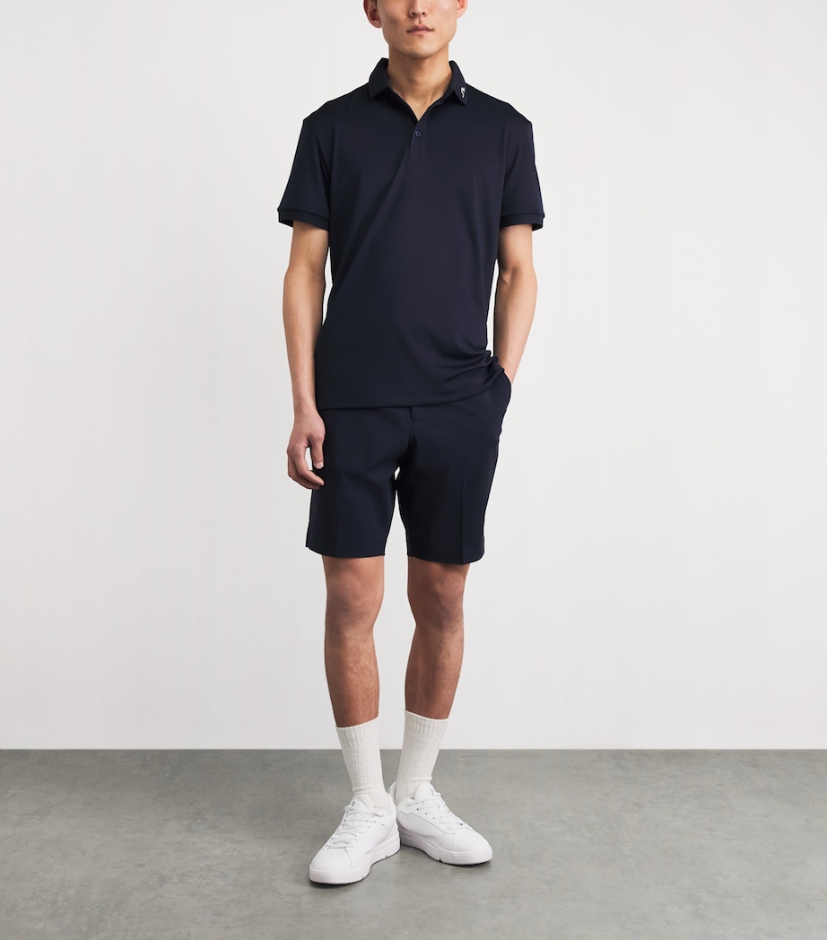 J Lindeberg Mens Vent Shorts Jl Navy Image 2