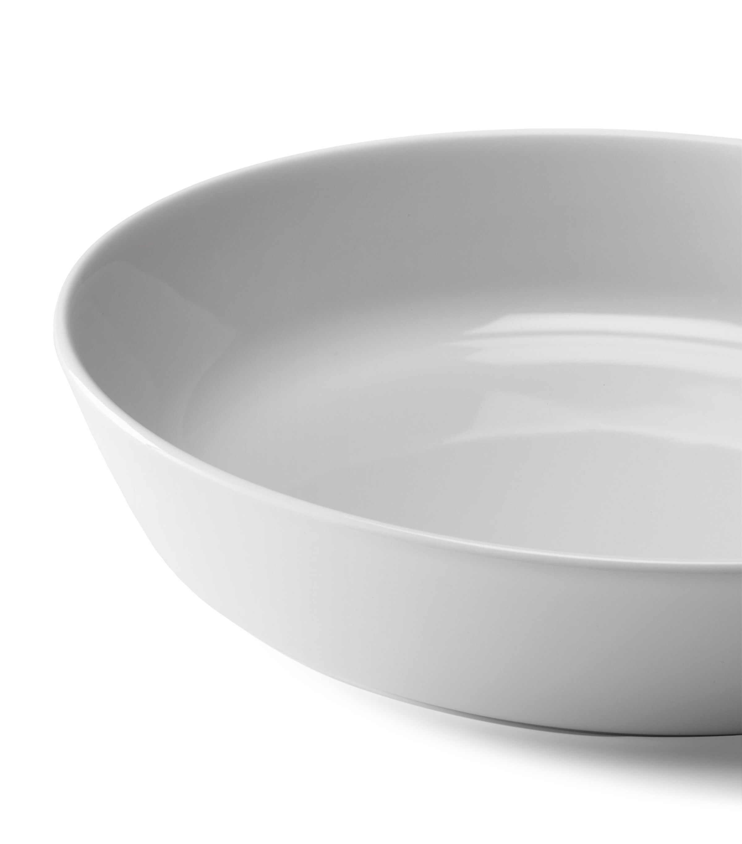 Set of 2 Porcelain Collective Starter/Pasta Bowls (20cm) WHITE Image 4