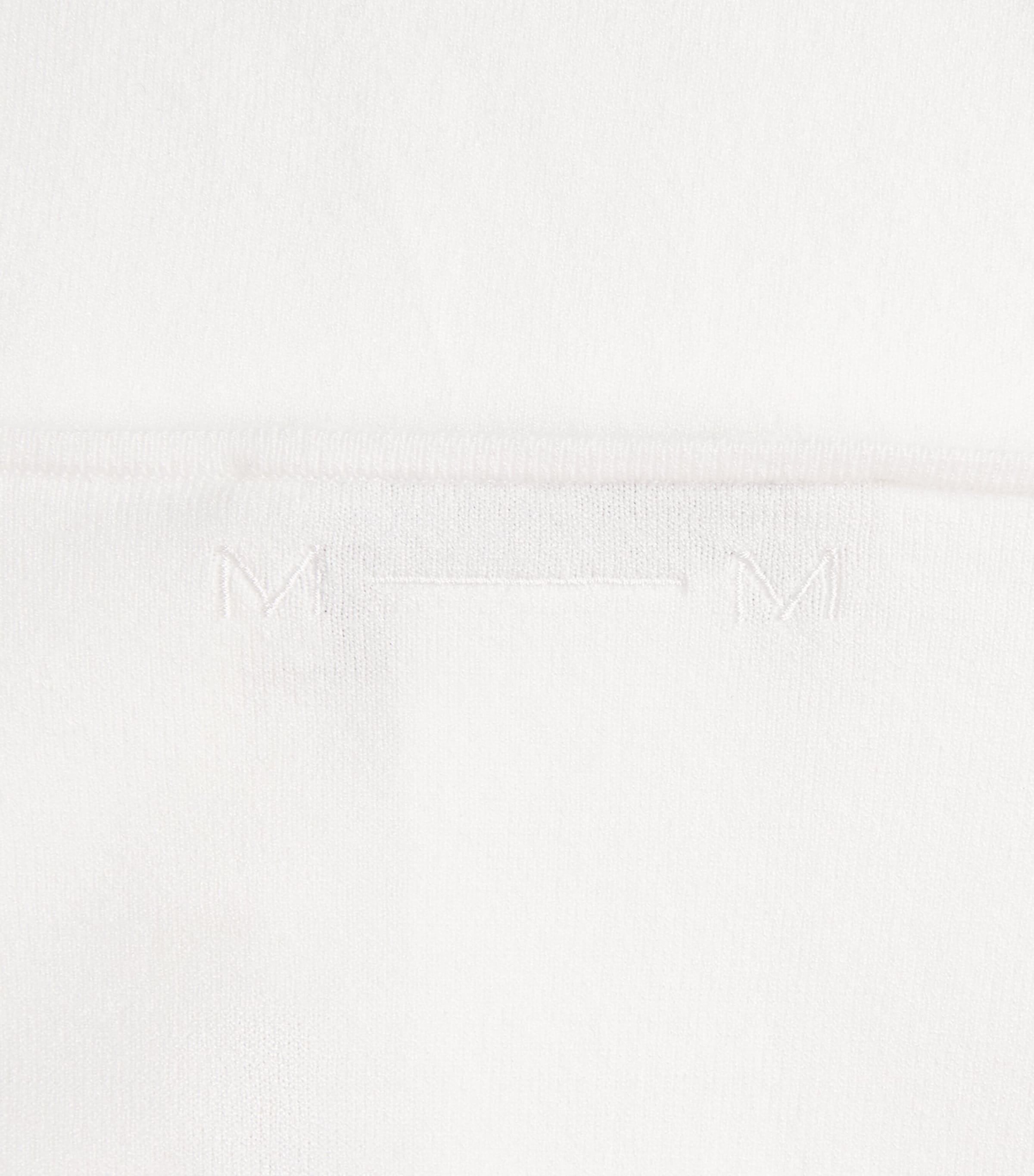 MM Womens Crew-Neck Sweater White Image 2