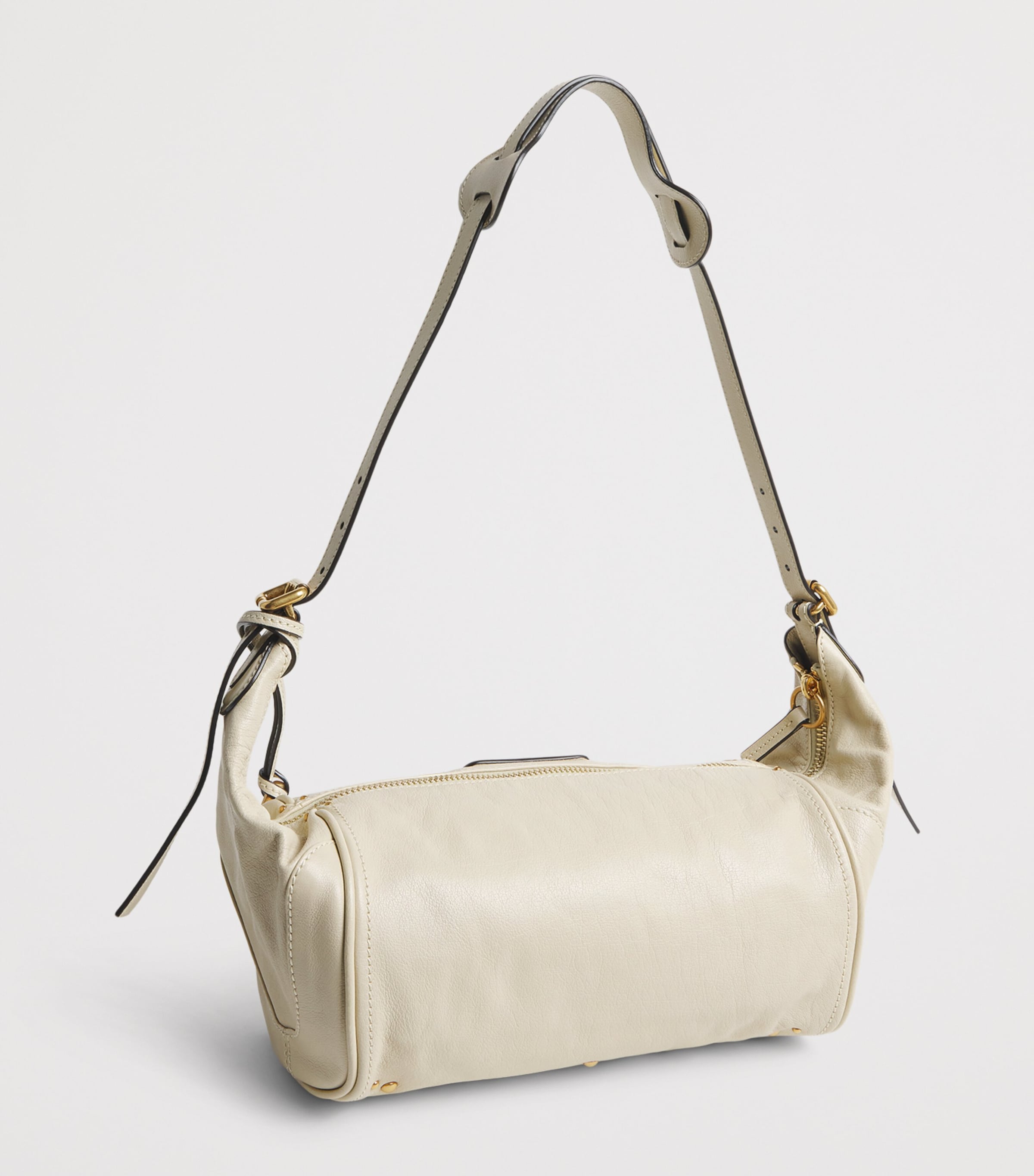 Chloé Leather Paddington Cross-Body Bag Cloudy Cream Image 2