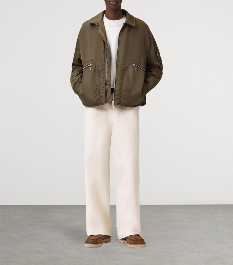 Fallon Bomber Jacket KHAKI BROWN Image 2