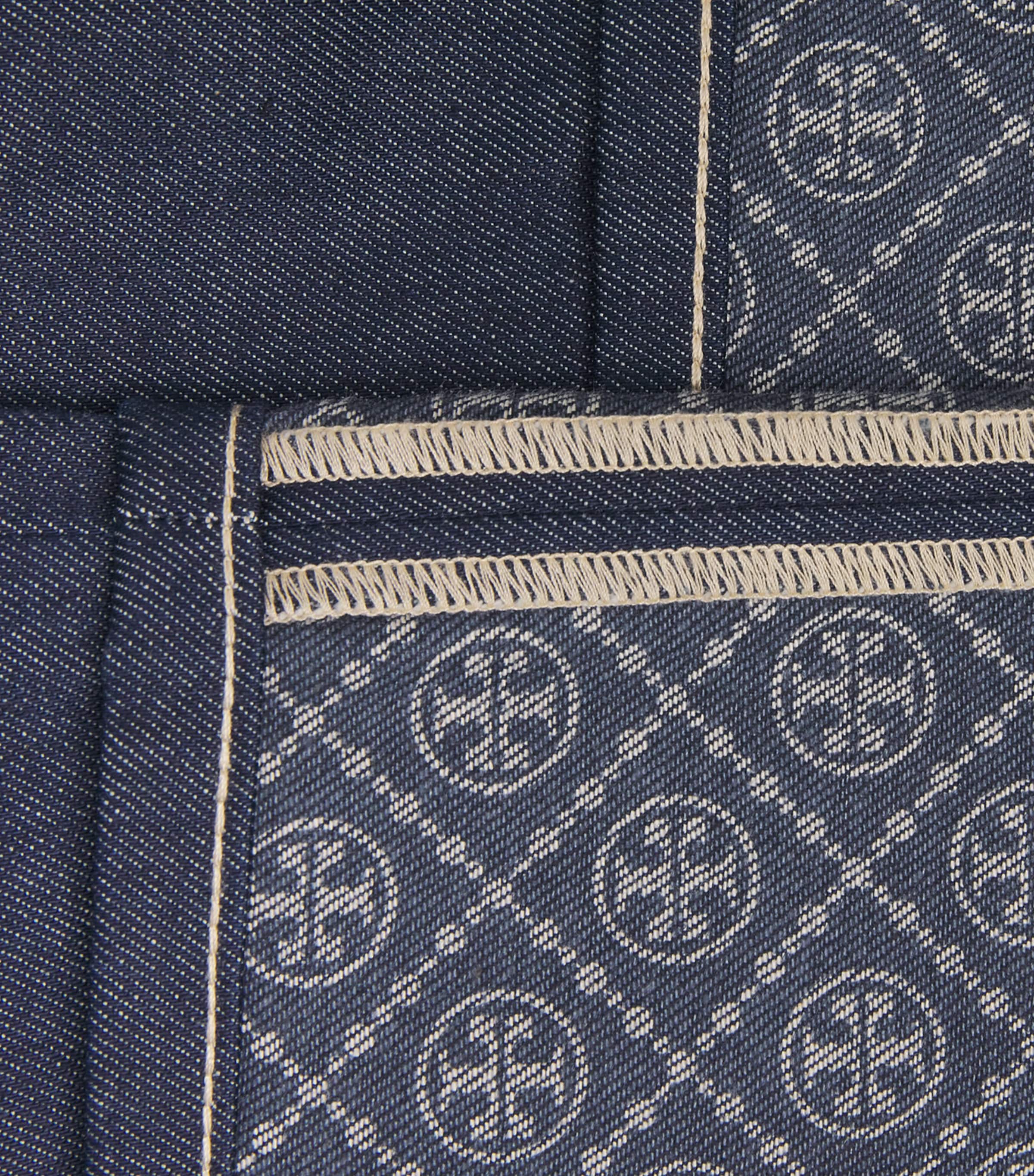 Contrast-Cuff Straight Jeans RAW/UNWASHED Image 5